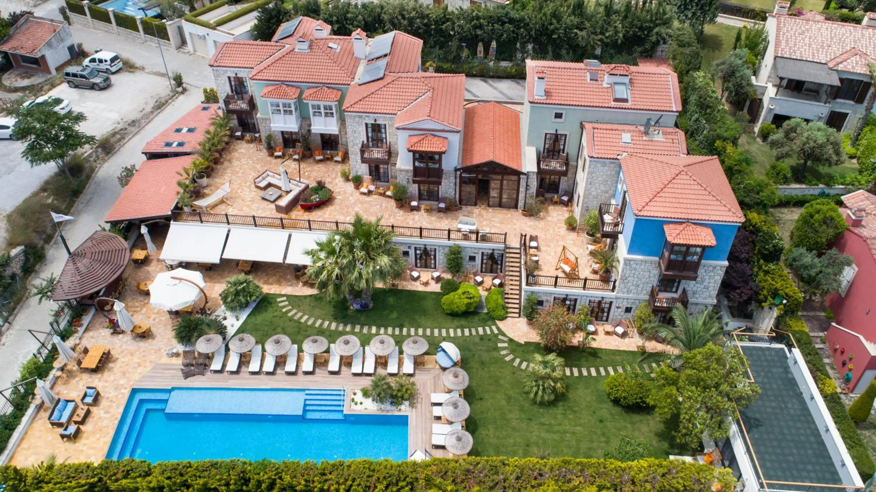 Garden view in Alacati Kapari Hotel - Special Category
