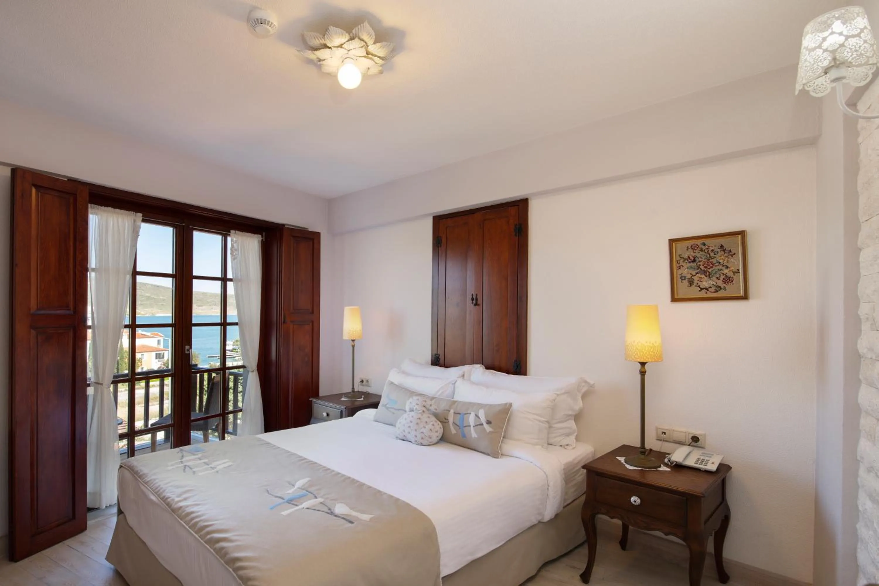 Bed in Alacati Kapari Hotel - Special Category