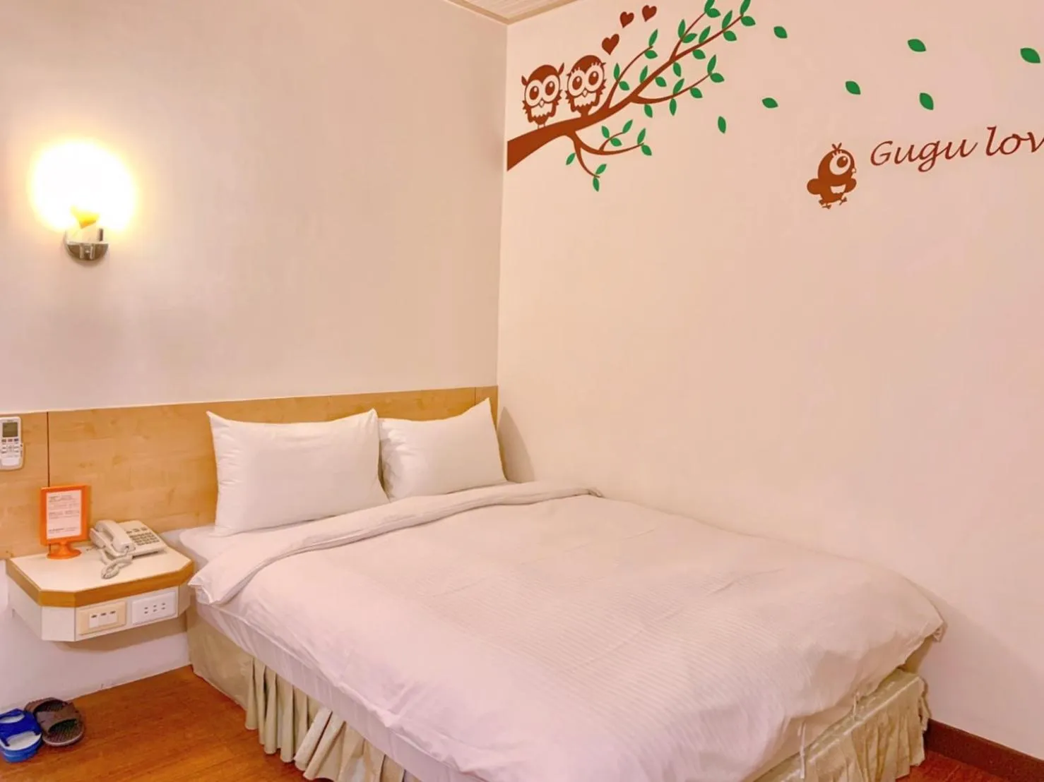 Bed in Traveler Hotel Taitung