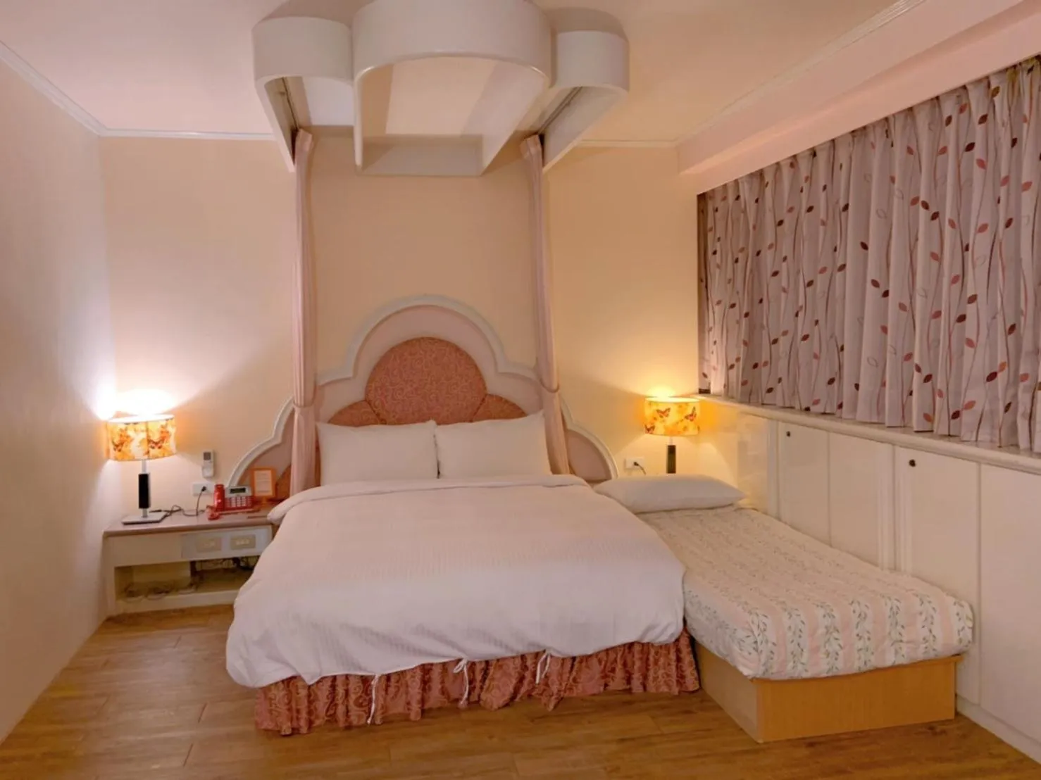 Bed in Traveler Hotel Taitung