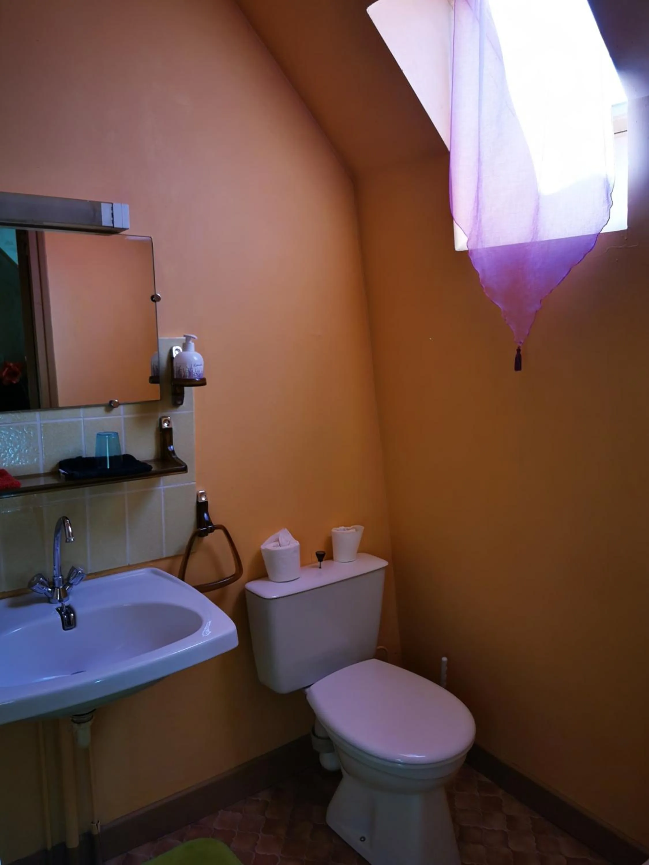 Toilet in Hotel bar b'rock