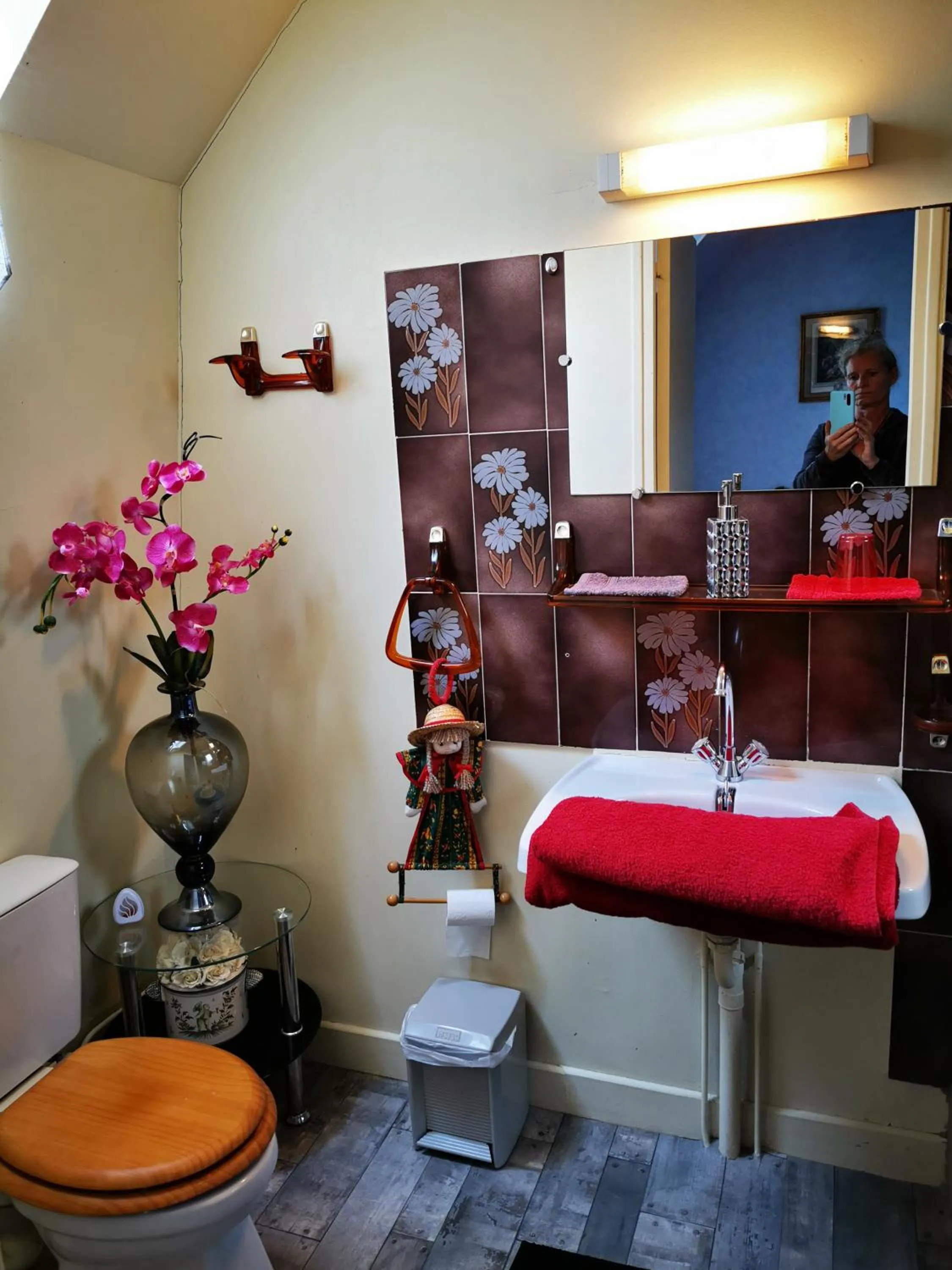 Toilet in Hotel bar b'rock