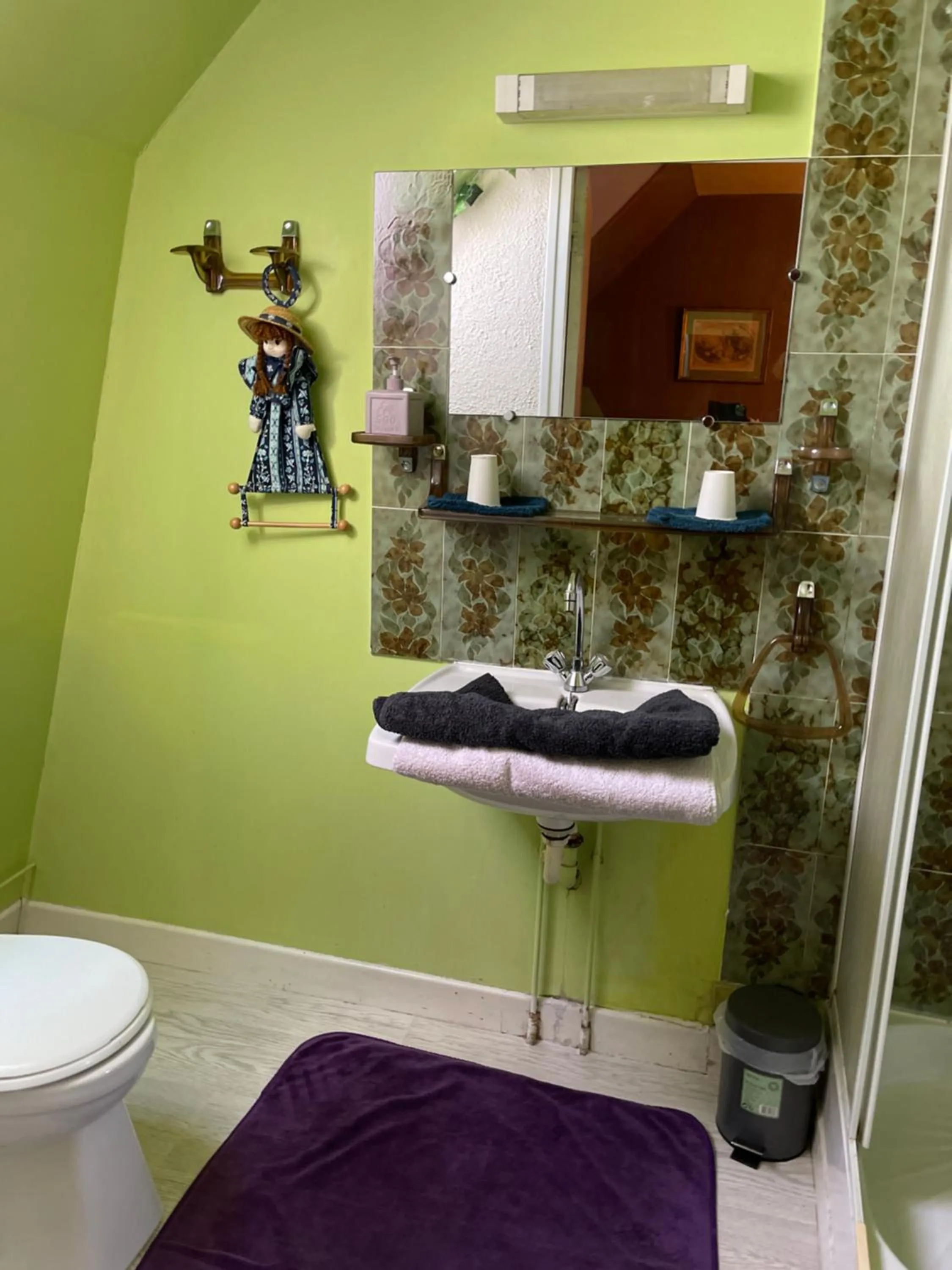 Toilet in Hotel bar b'rock