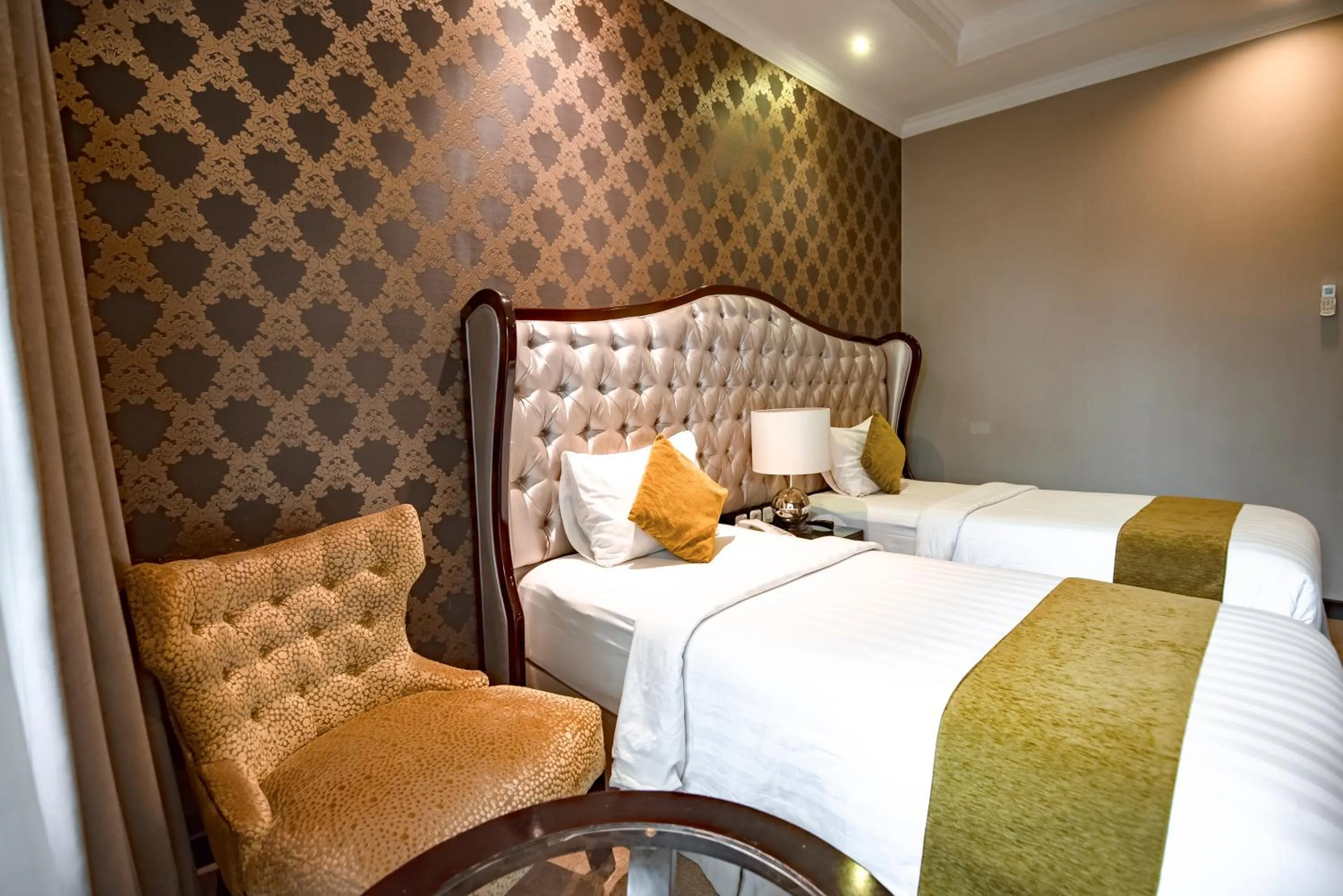 Bedroom, Bed in The Mirah Hotel Bogor