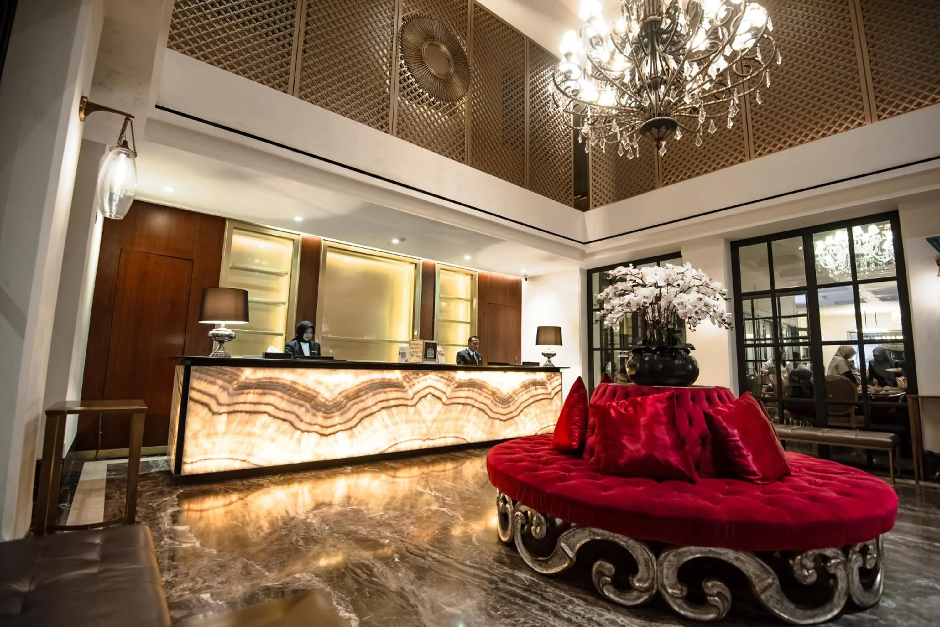 Lobby or reception in The Mirah Hotel Bogor