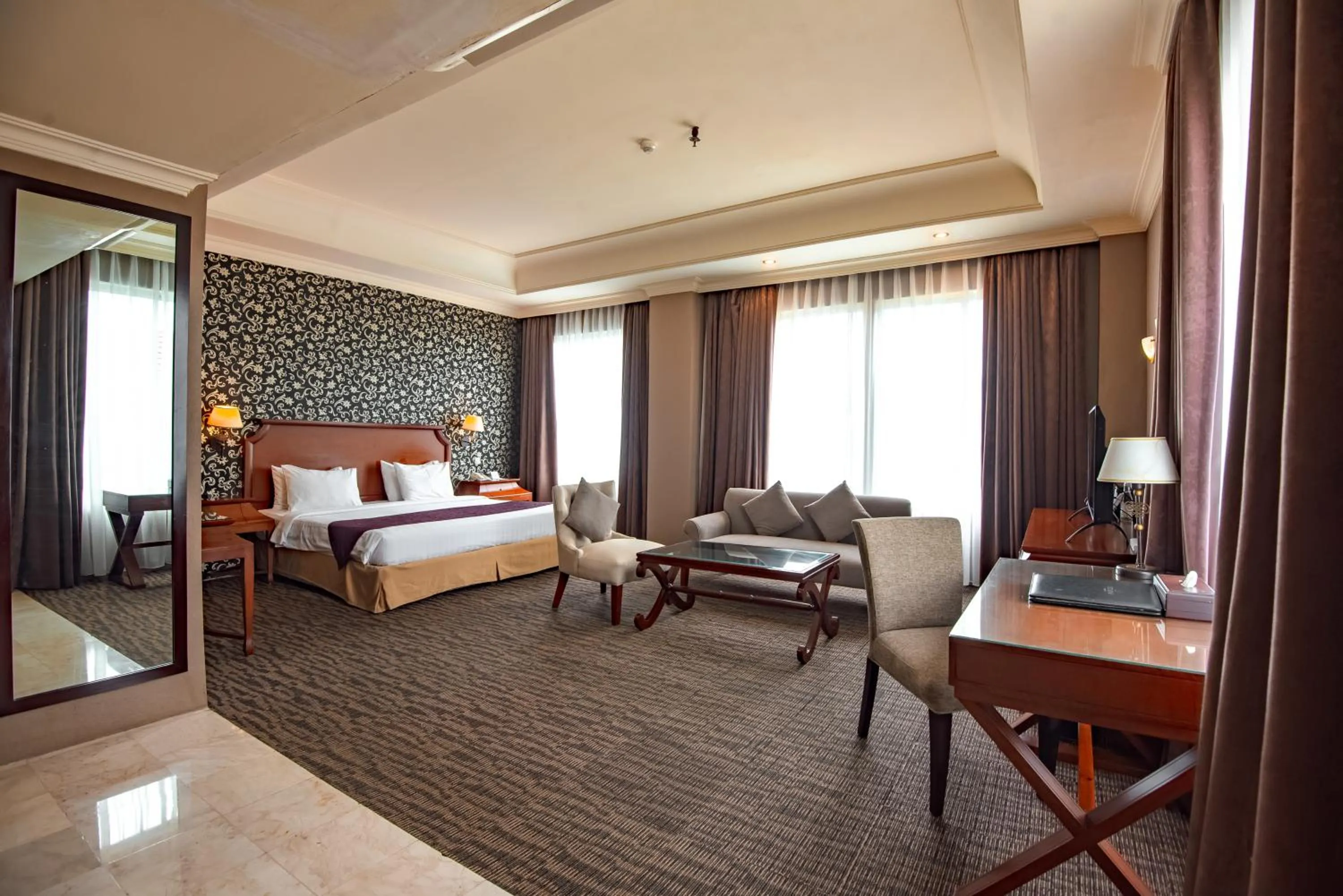 Bed in The Mirah Hotel Bogor