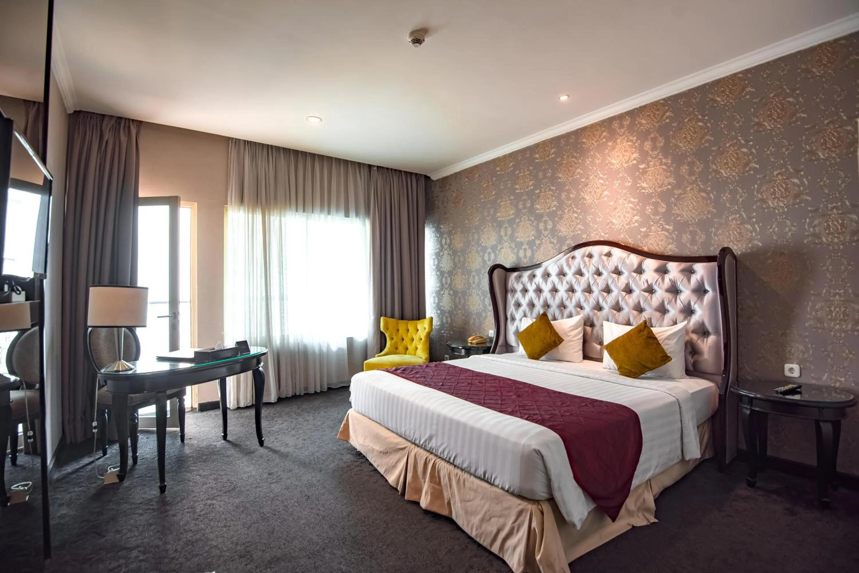 Bedroom, Bed in The Mirah Hotel Bogor