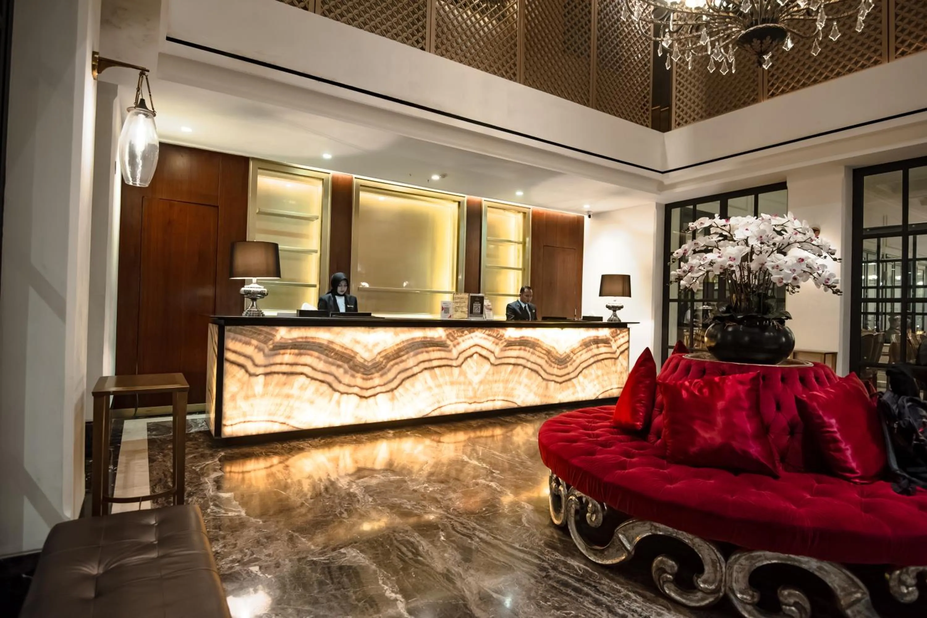 Lobby or reception in The Mirah Hotel Bogor