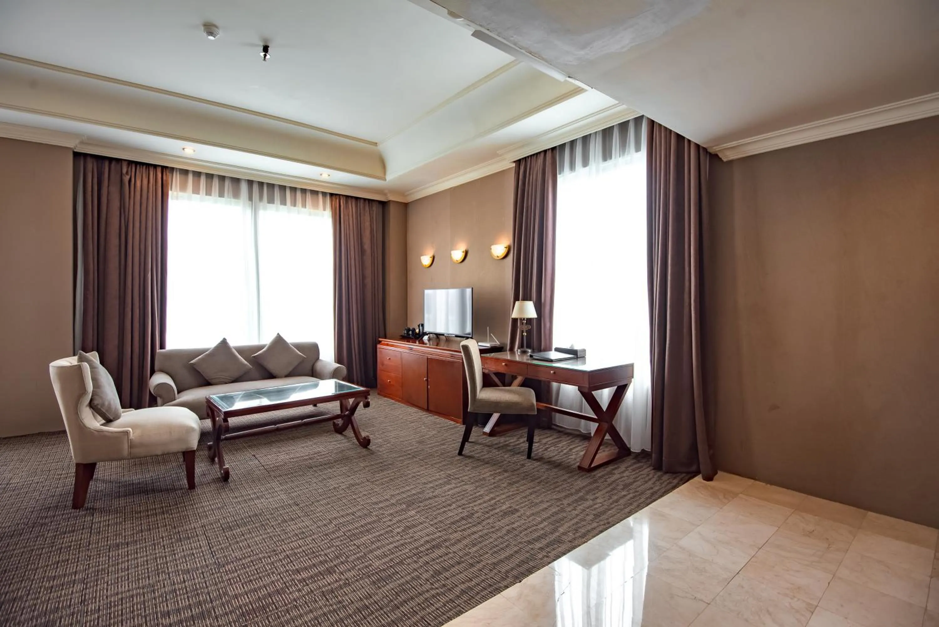 Living room in The Mirah Hotel Bogor