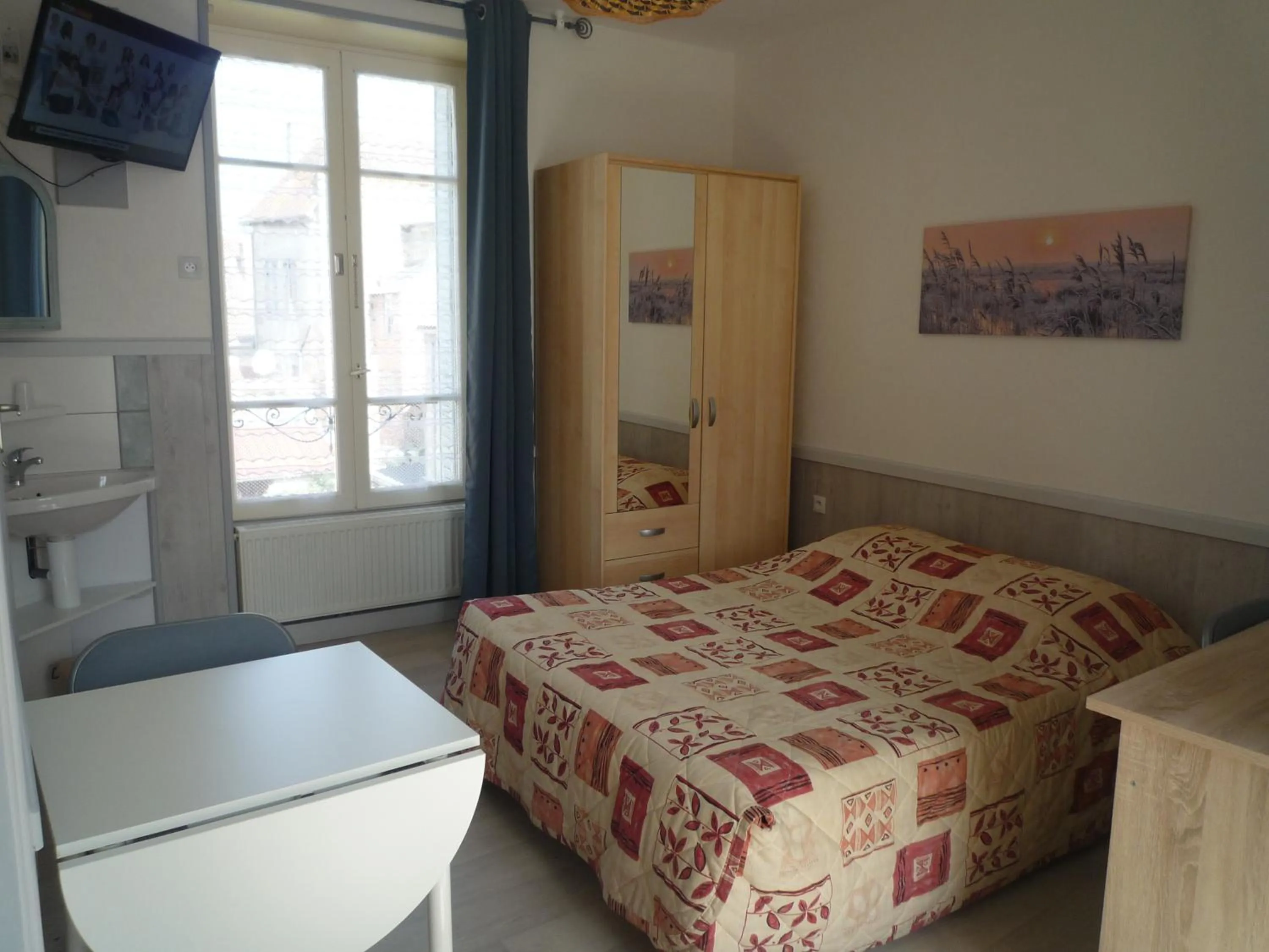 Bed in Au Relais du Parc de Millevaches