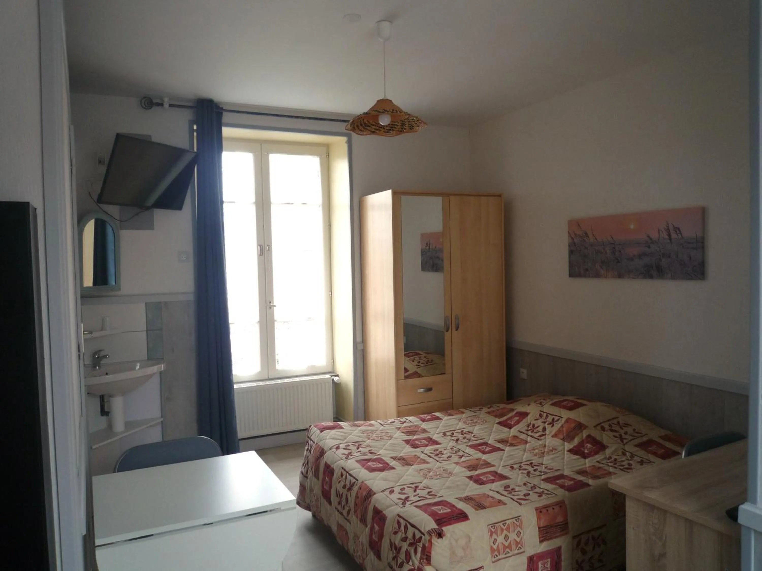 Bed in Au Relais du Parc de Millevaches