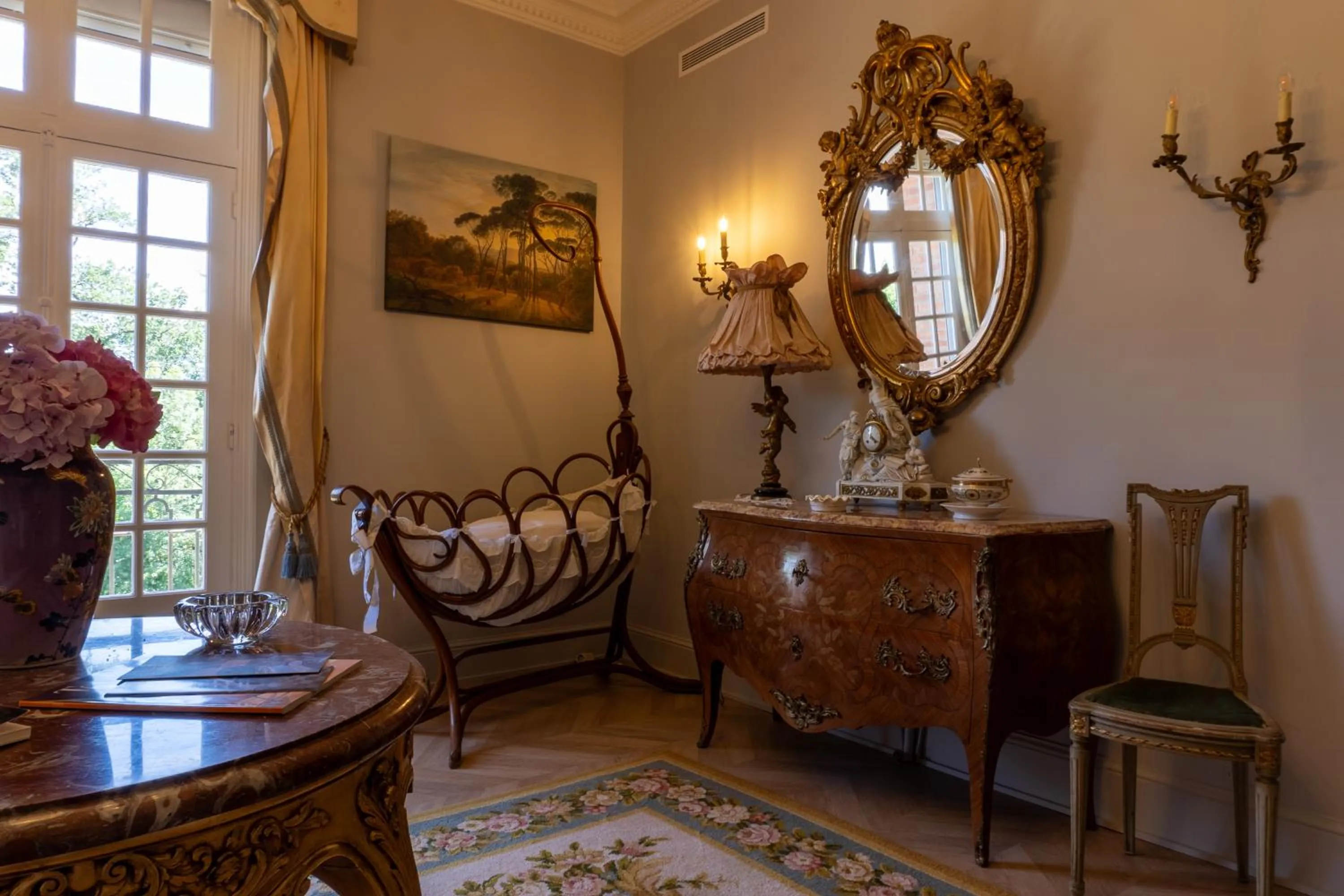 Seating area in Castel Bois Marie, Maison d'hôtes