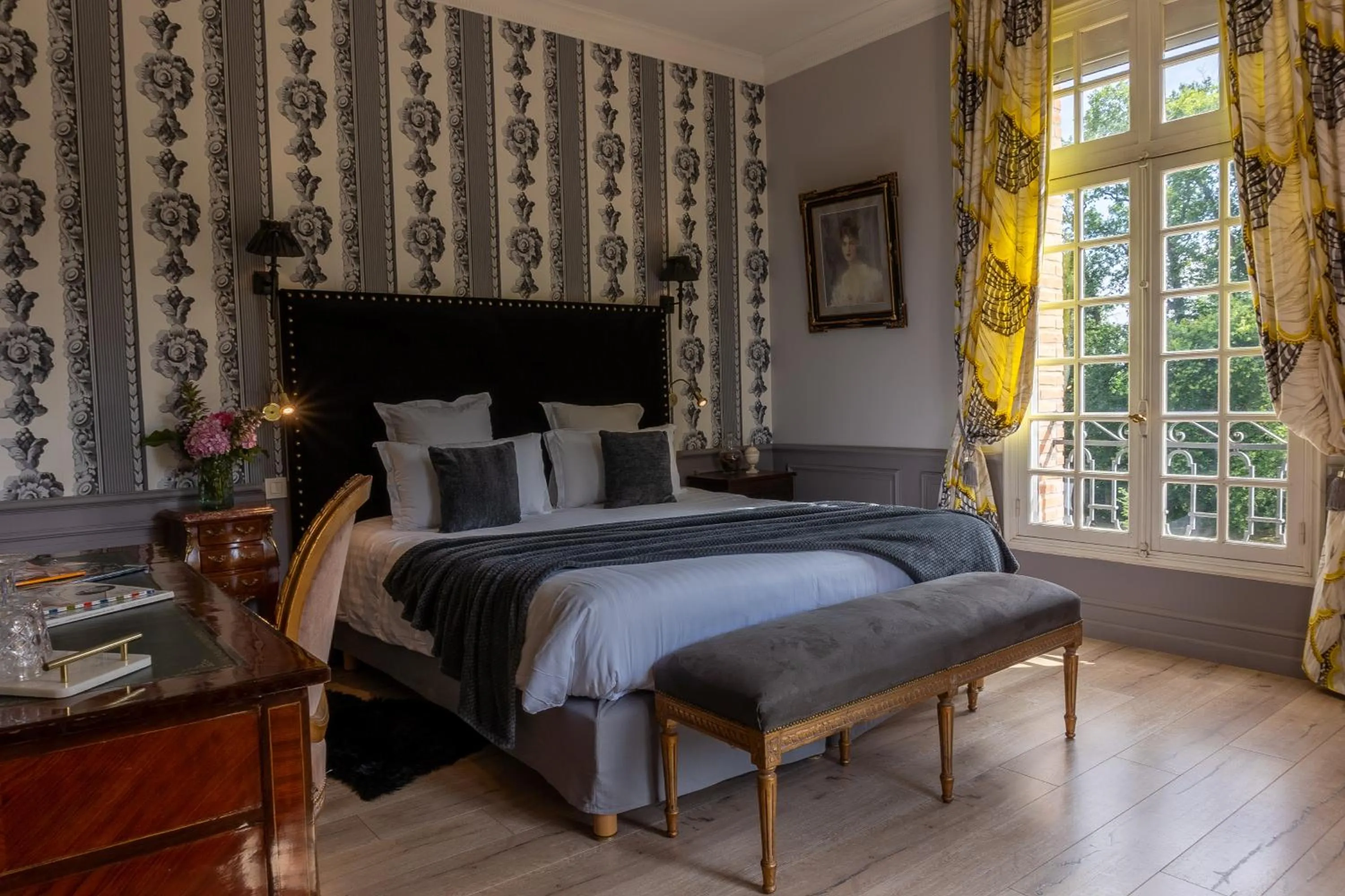 Bed in Castel Bois Marie, Maison d'hôtes