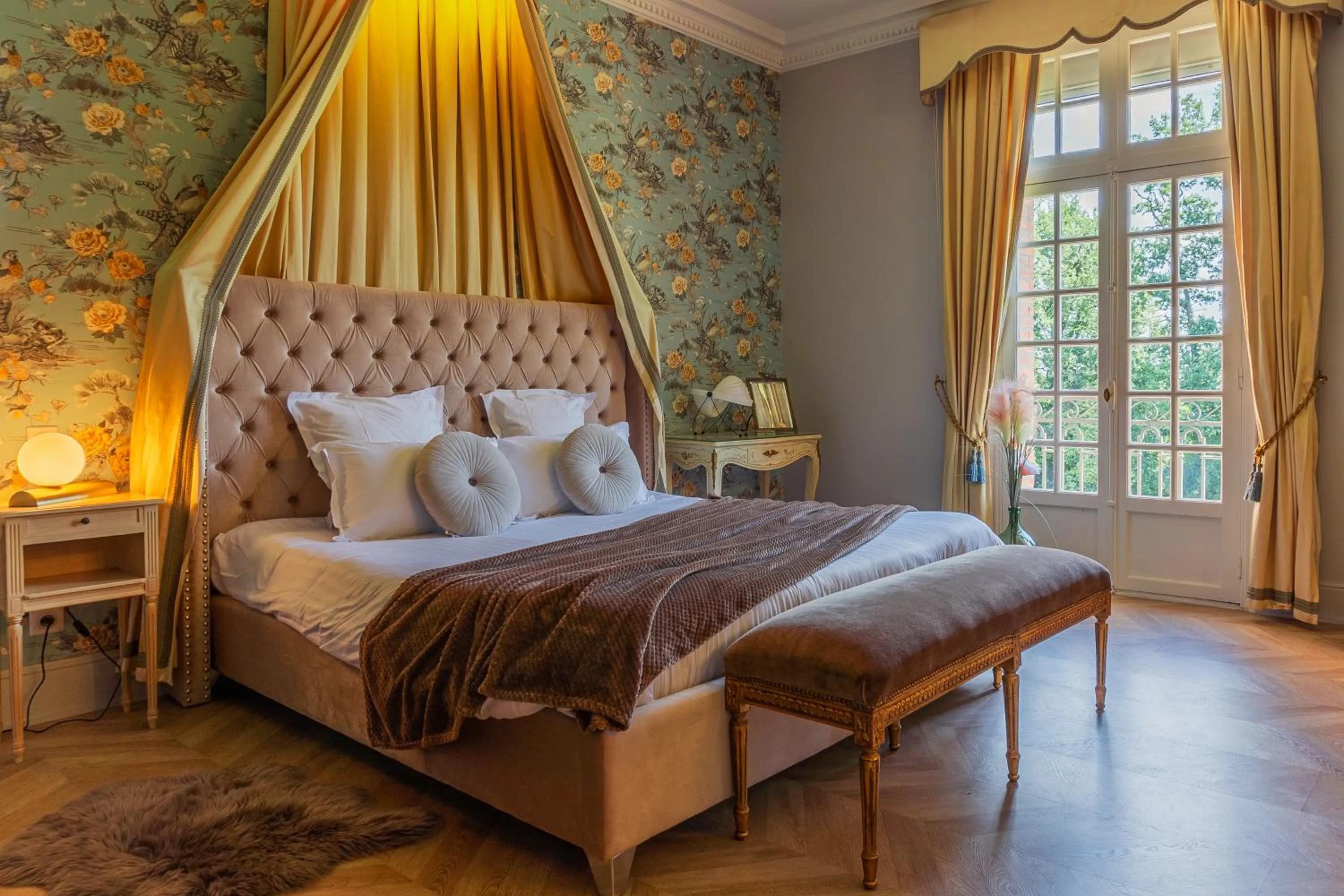 Bed in Castel Bois Marie, Maison d'hôtes