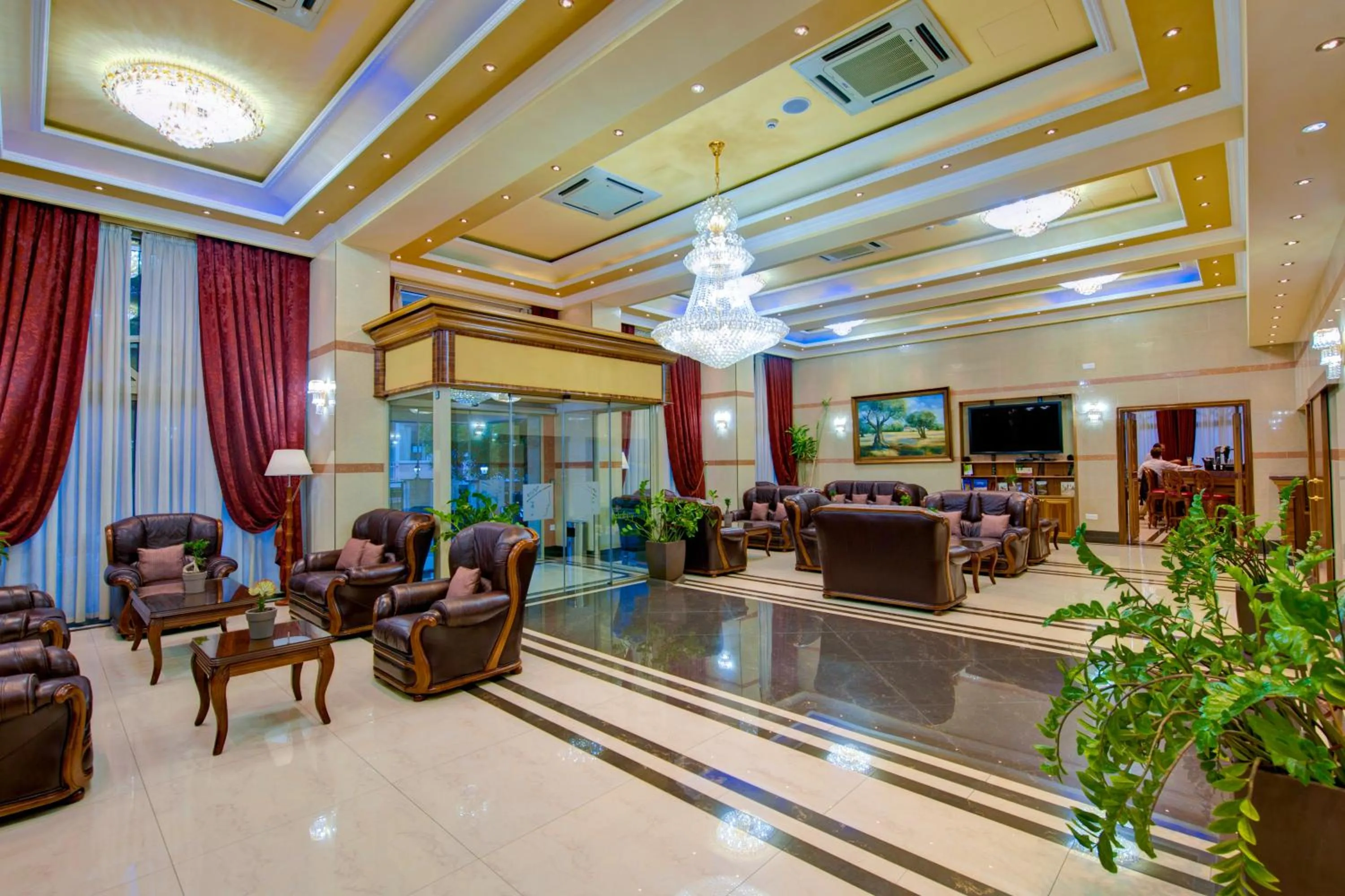 Lobby or reception in Semeli Hotel