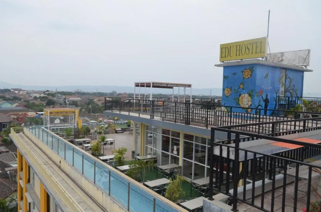 Bird's eye view in EDU Hostel