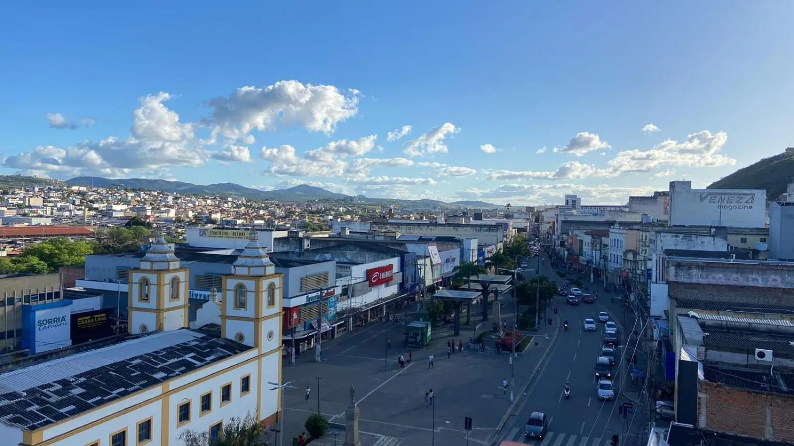 City view in Center Plaza Hotel
