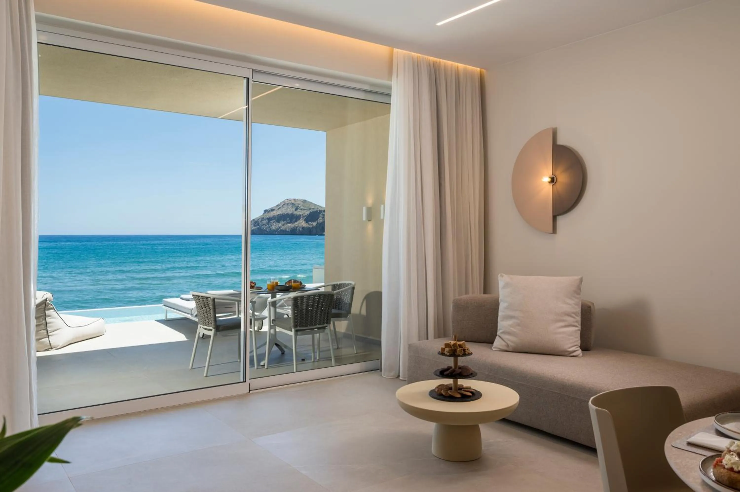 Sea view in Marika Beach Hotel