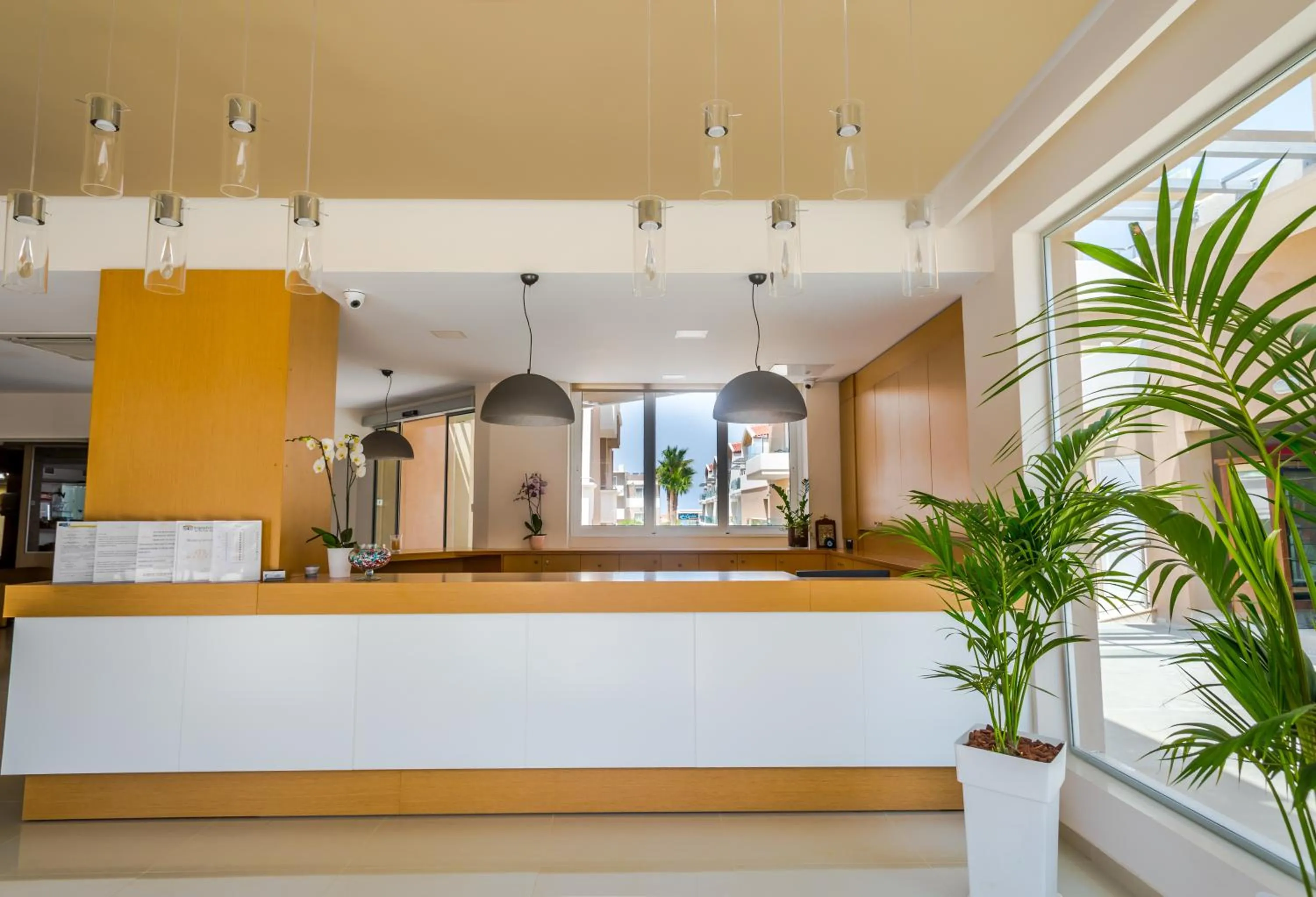 Lobby or reception in Marika Beach Hotel