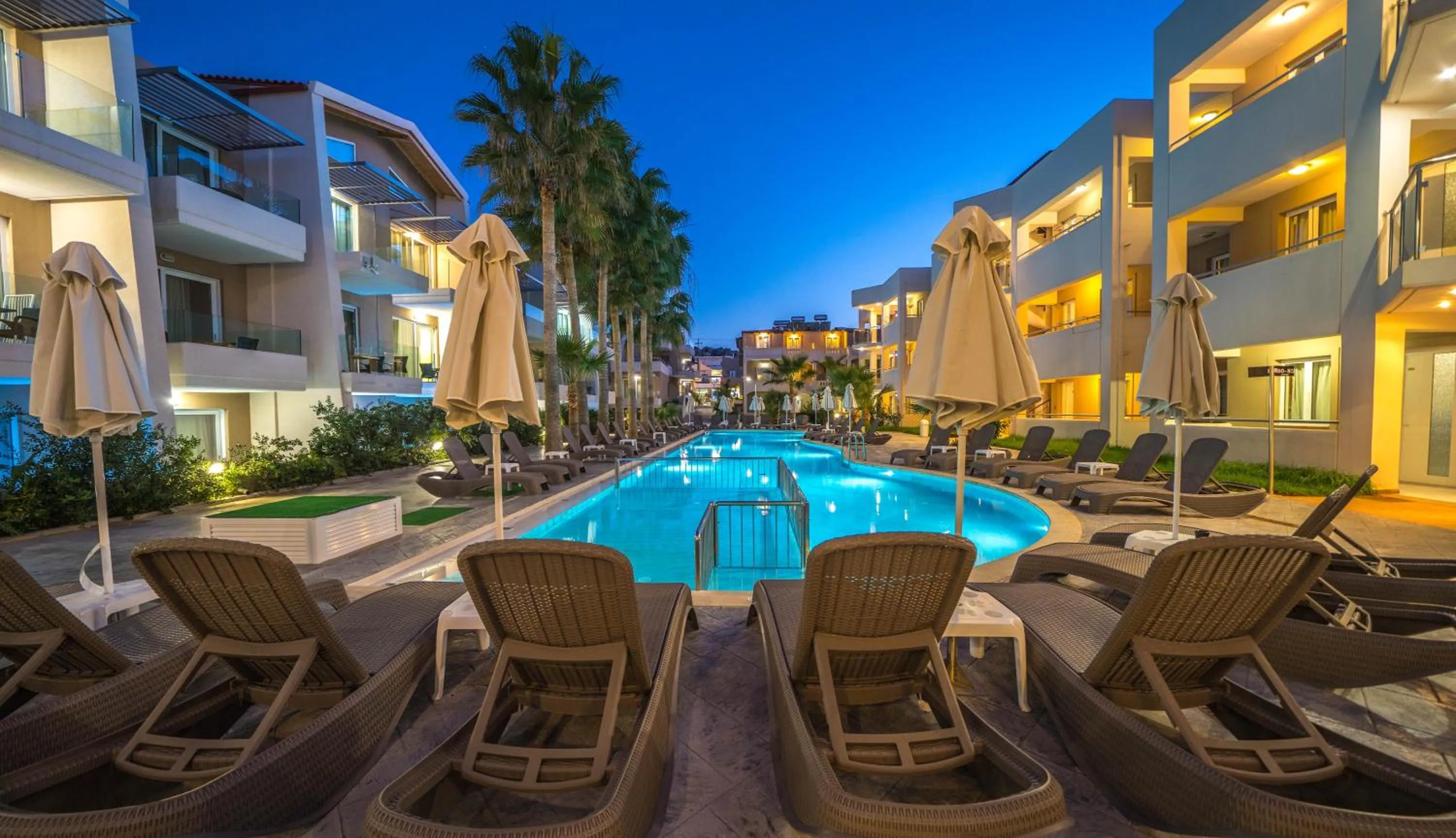 Property building in Marika Beach Hotel