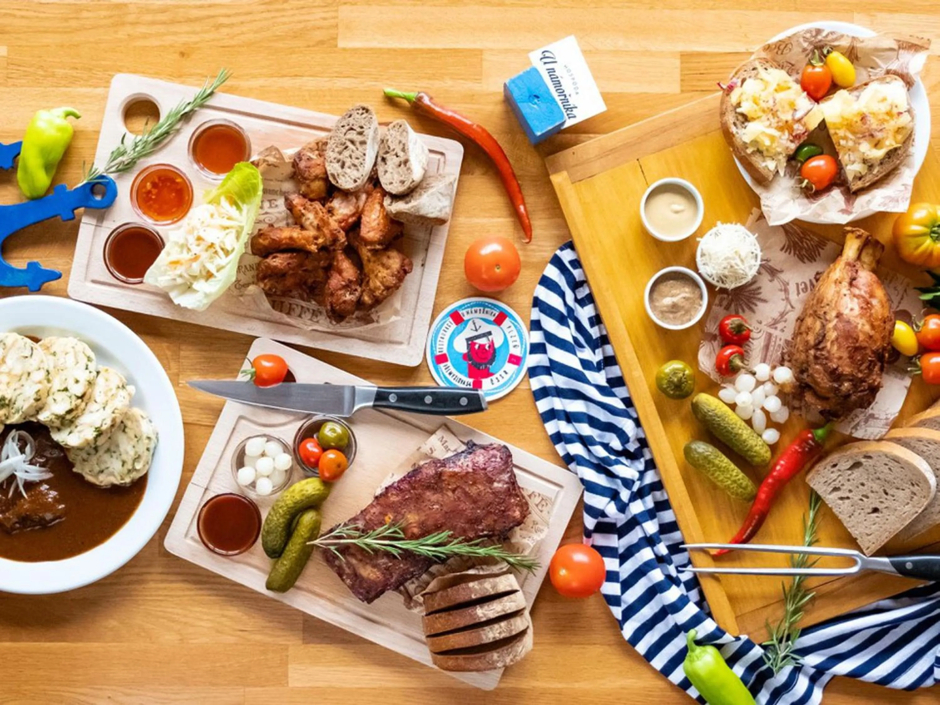 Food in Hotel U námořníka