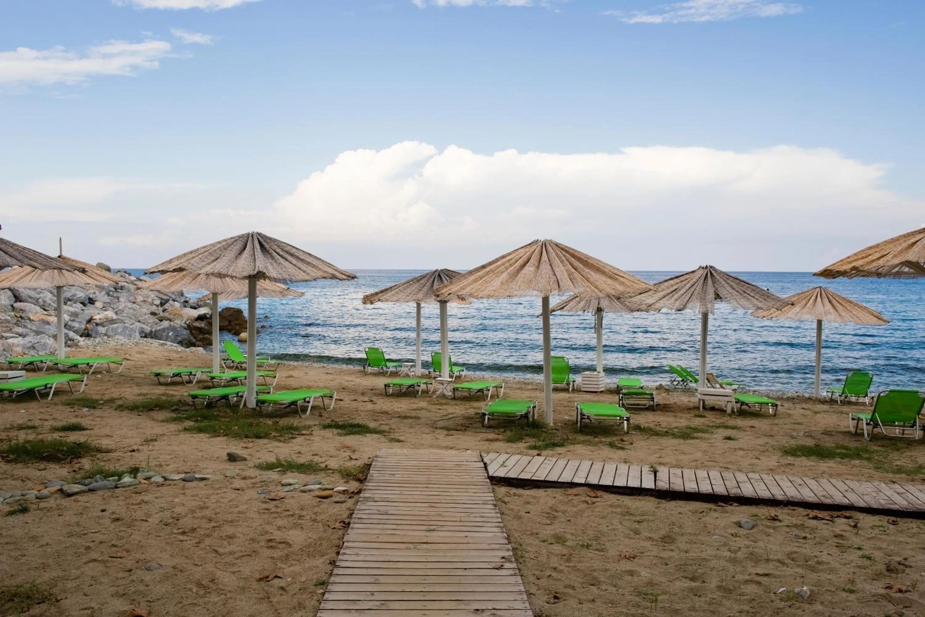 Beach in Hotel Vlassis