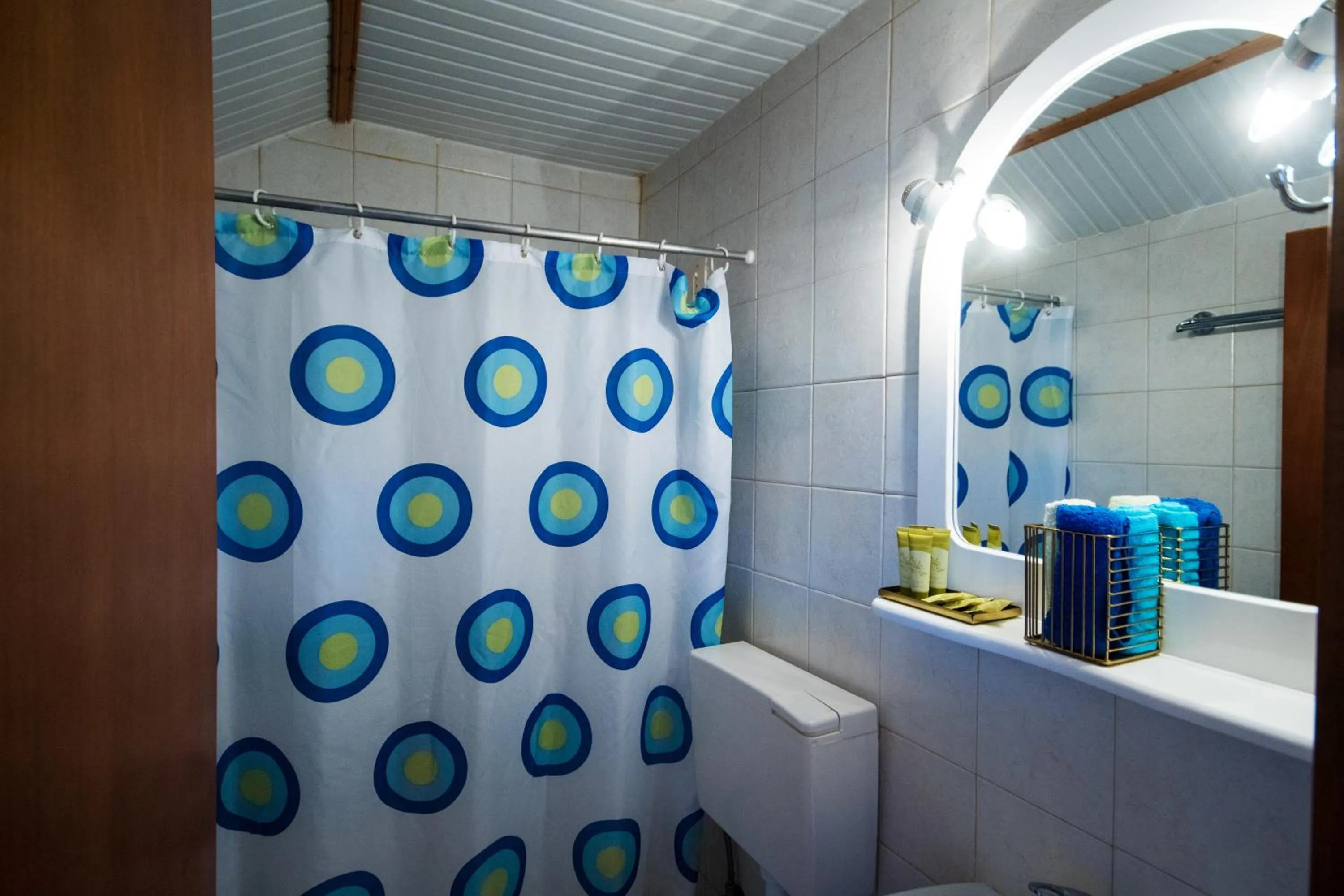 Bathroom in Hotel Vlassis