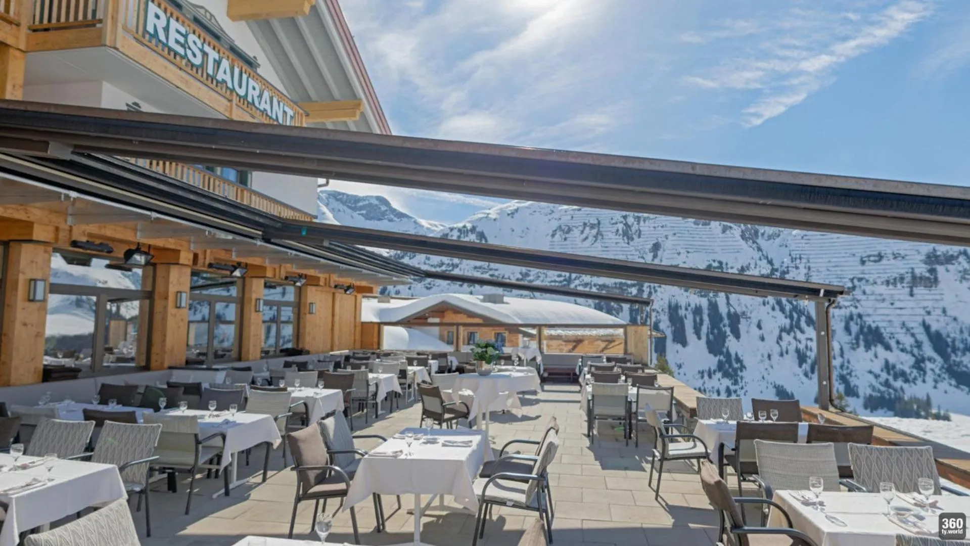 Restaurant/places to eat in Hotel & Chalet Montana