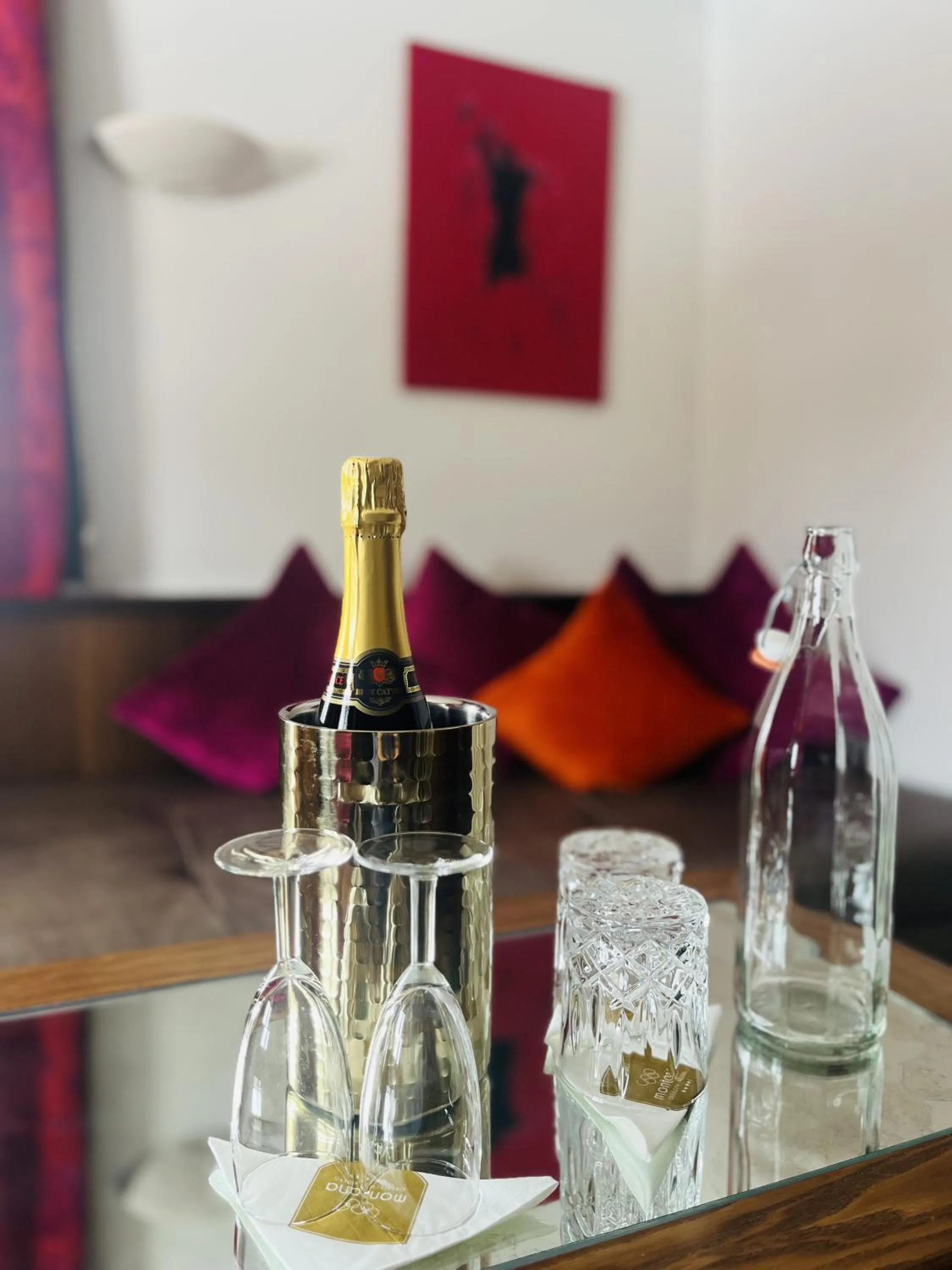 Living room in Hotel & Chalet Montana