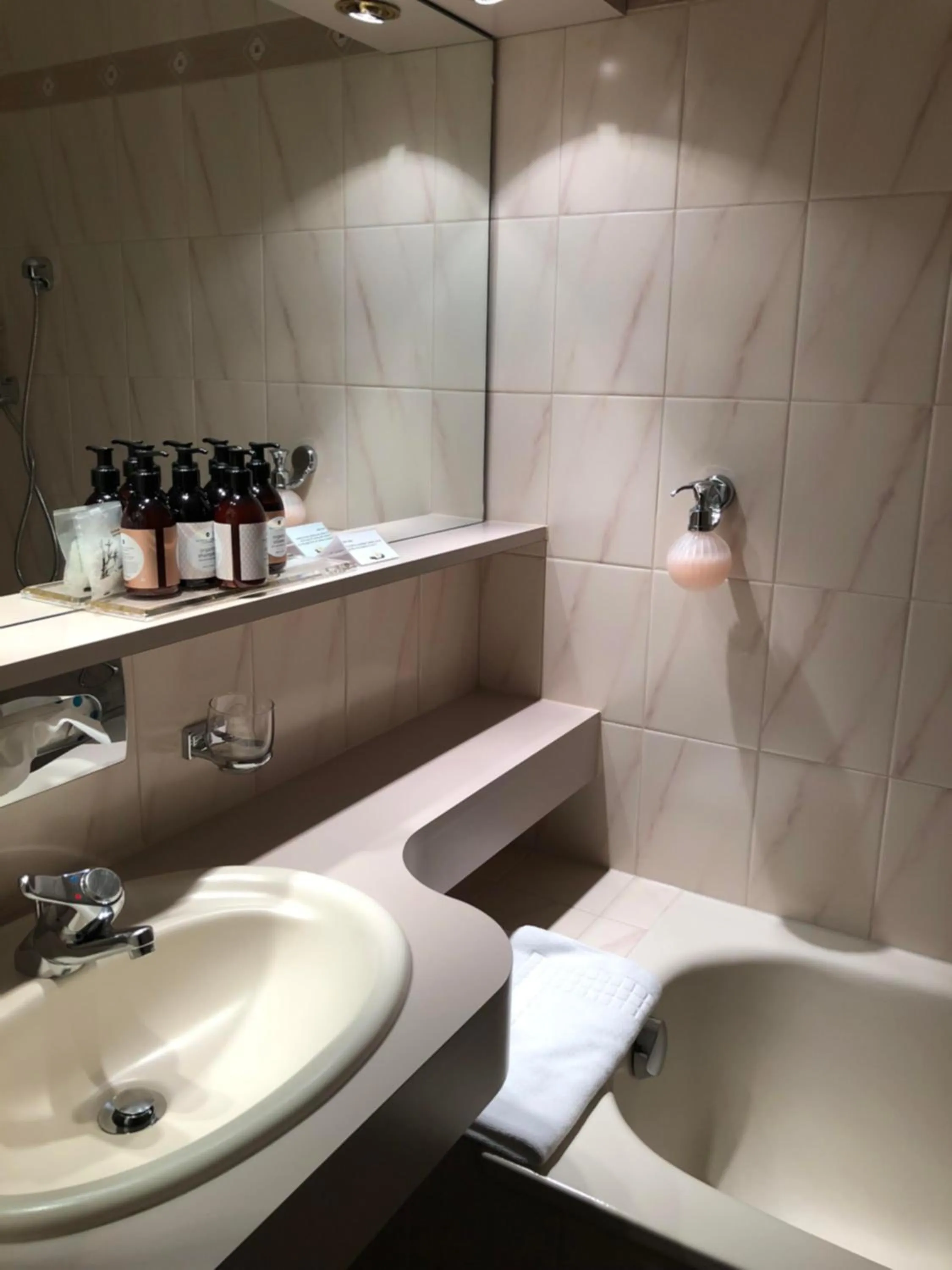 Bathroom in Hotel & Chalet Montana