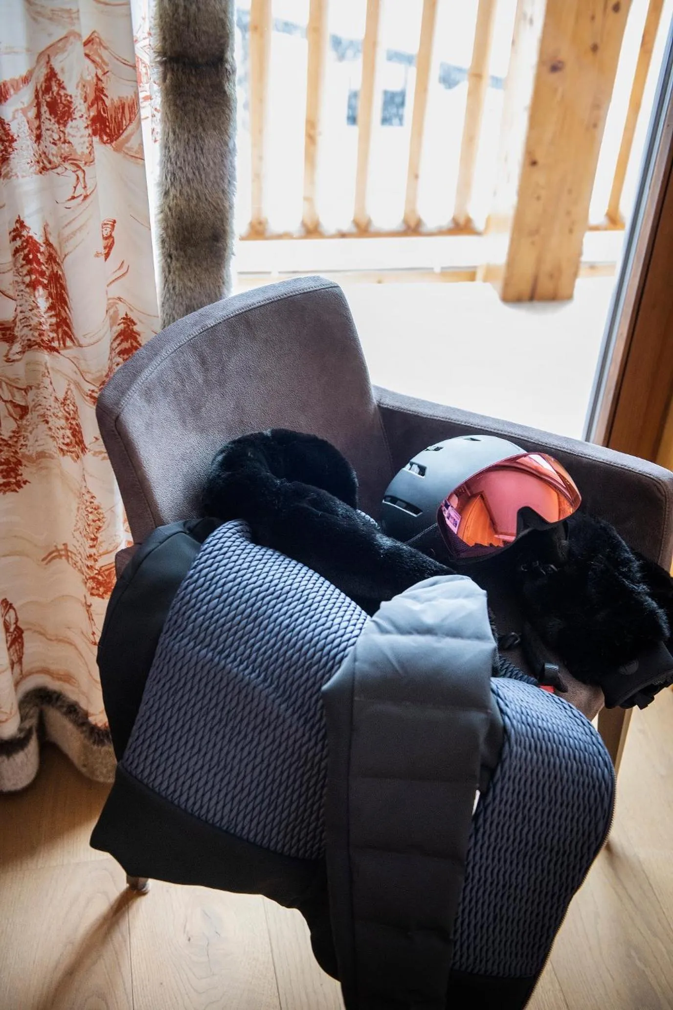 Decorative detail in Hotel & Chalet Montana