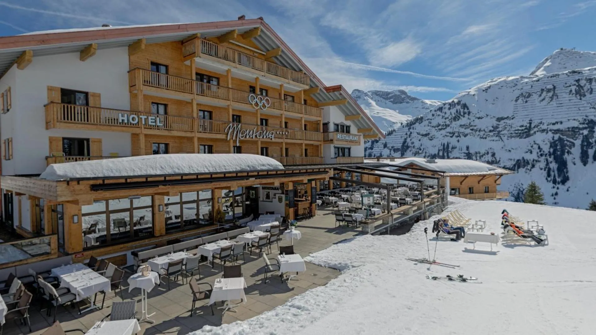 Balcony/Terrace in Hotel & Chalet Montana