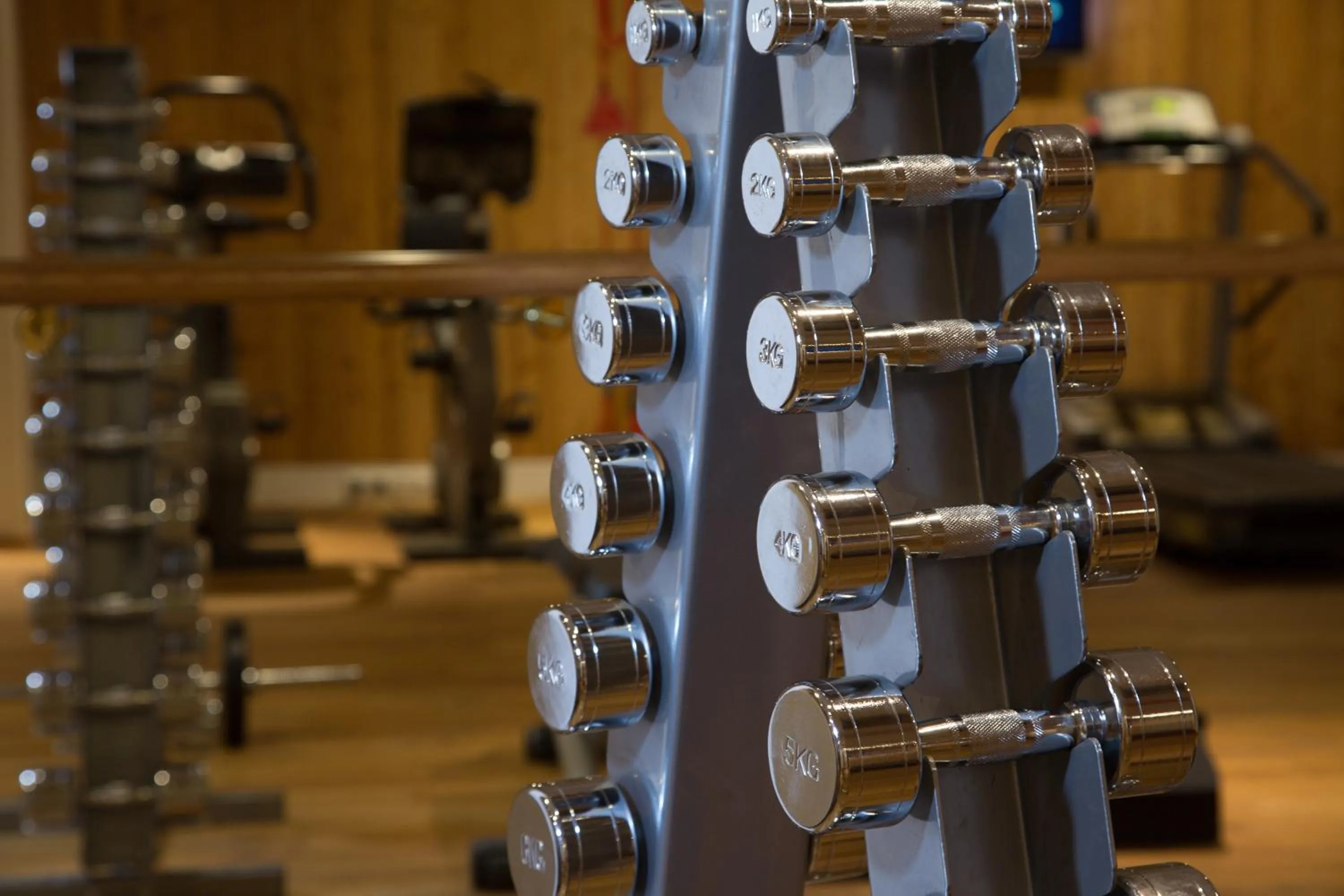 Fitness centre/facilities in Hotel & Chalet Montana