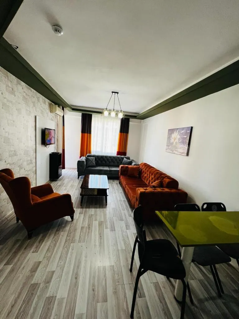 Bed in Alanya Damlataş Apart