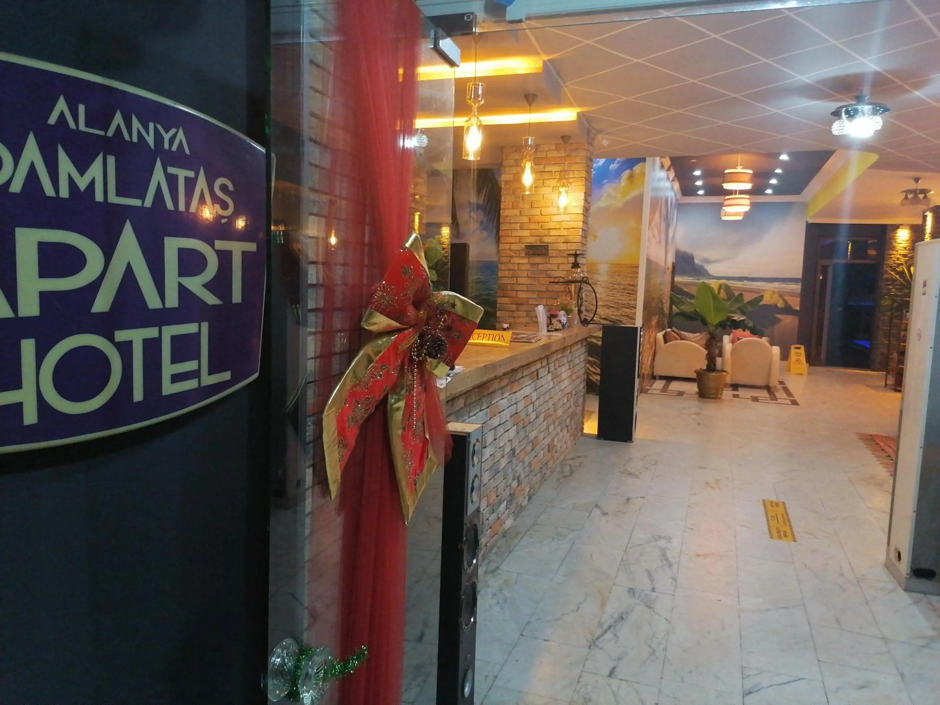 Lobby or reception in Alanya Damlataş Apart