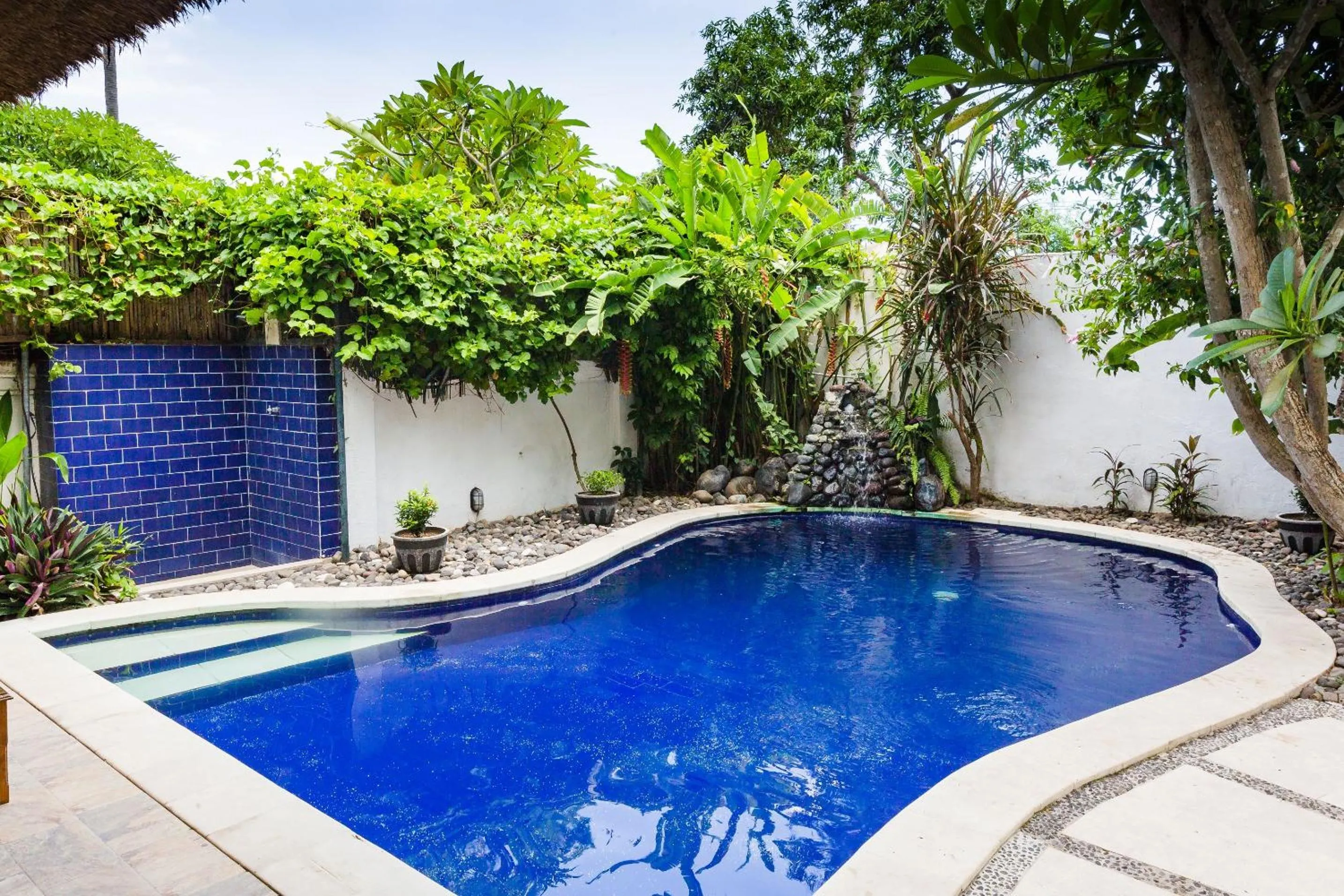 Pool view in The Water Garden Hotel