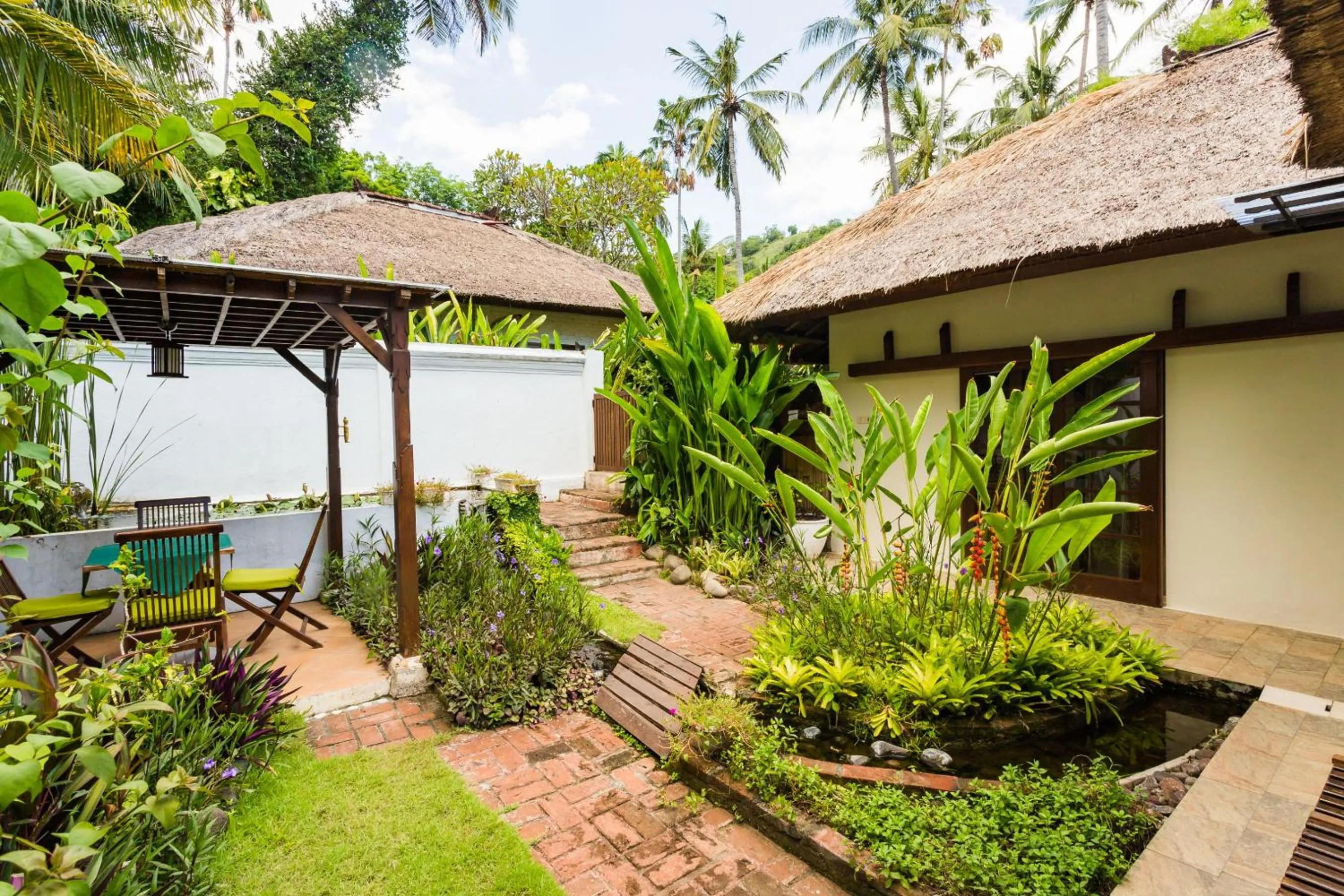 Garden in The Water Garden Hotel