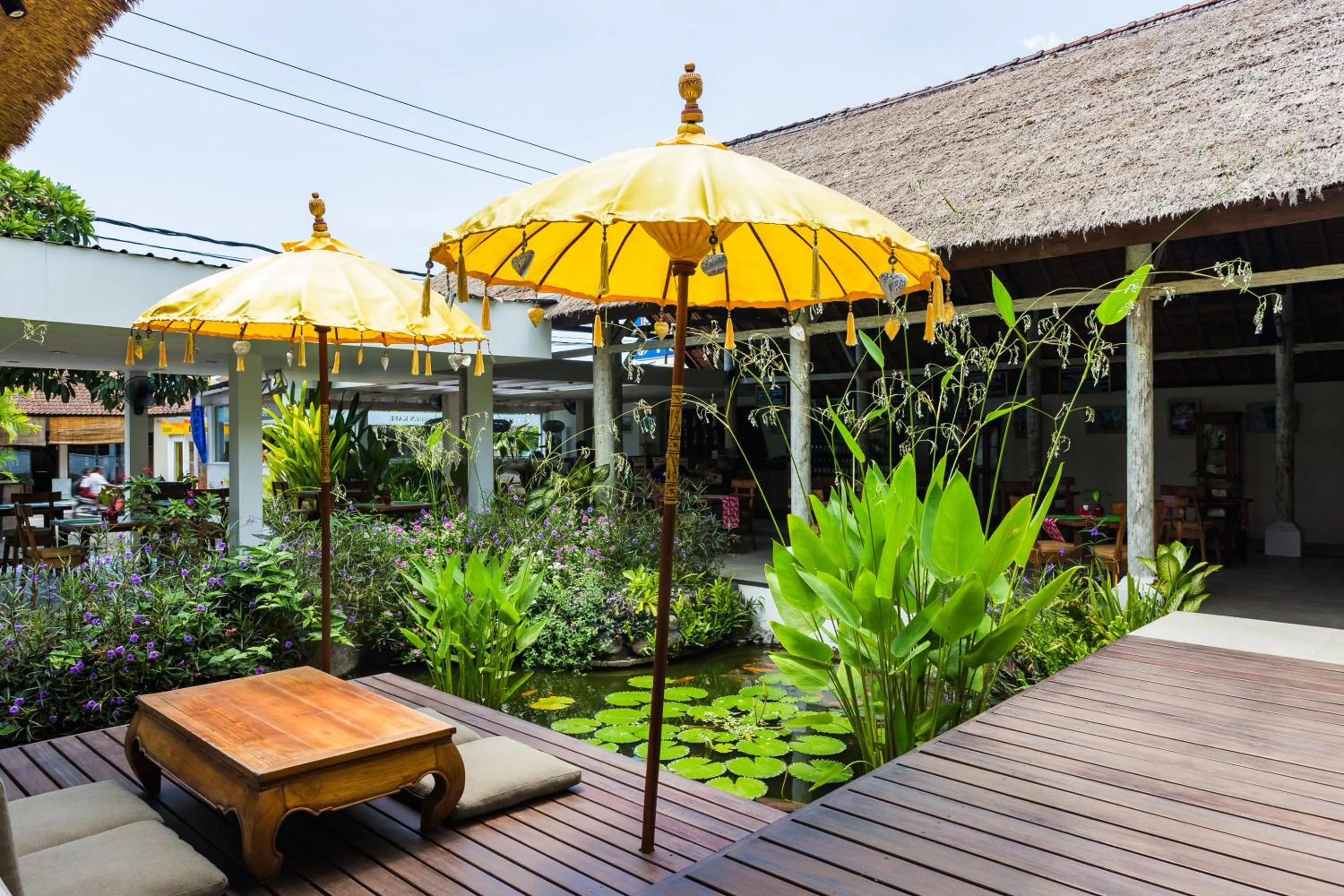 Garden in The Water Garden Hotel