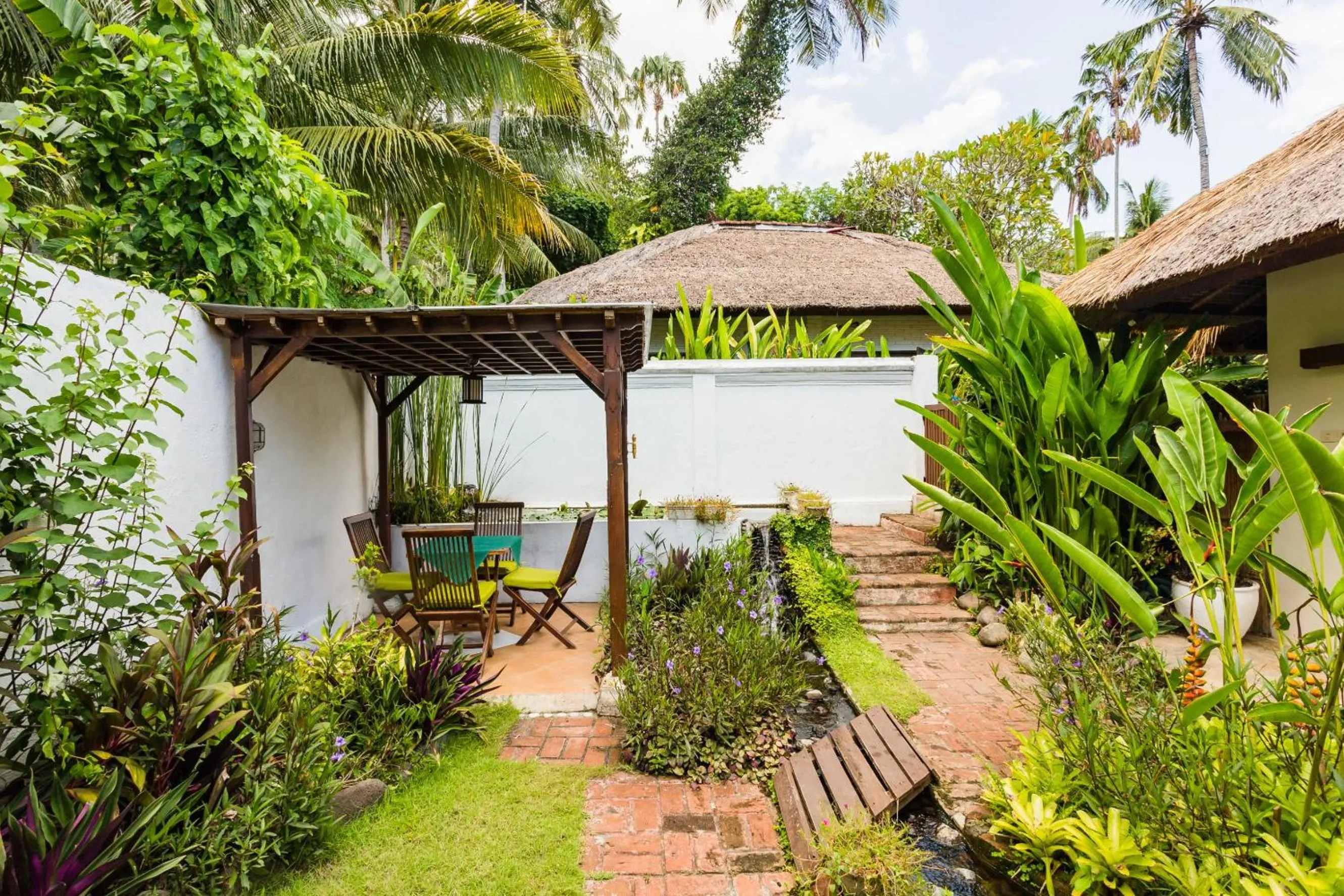 Garden in The Water Garden Hotel