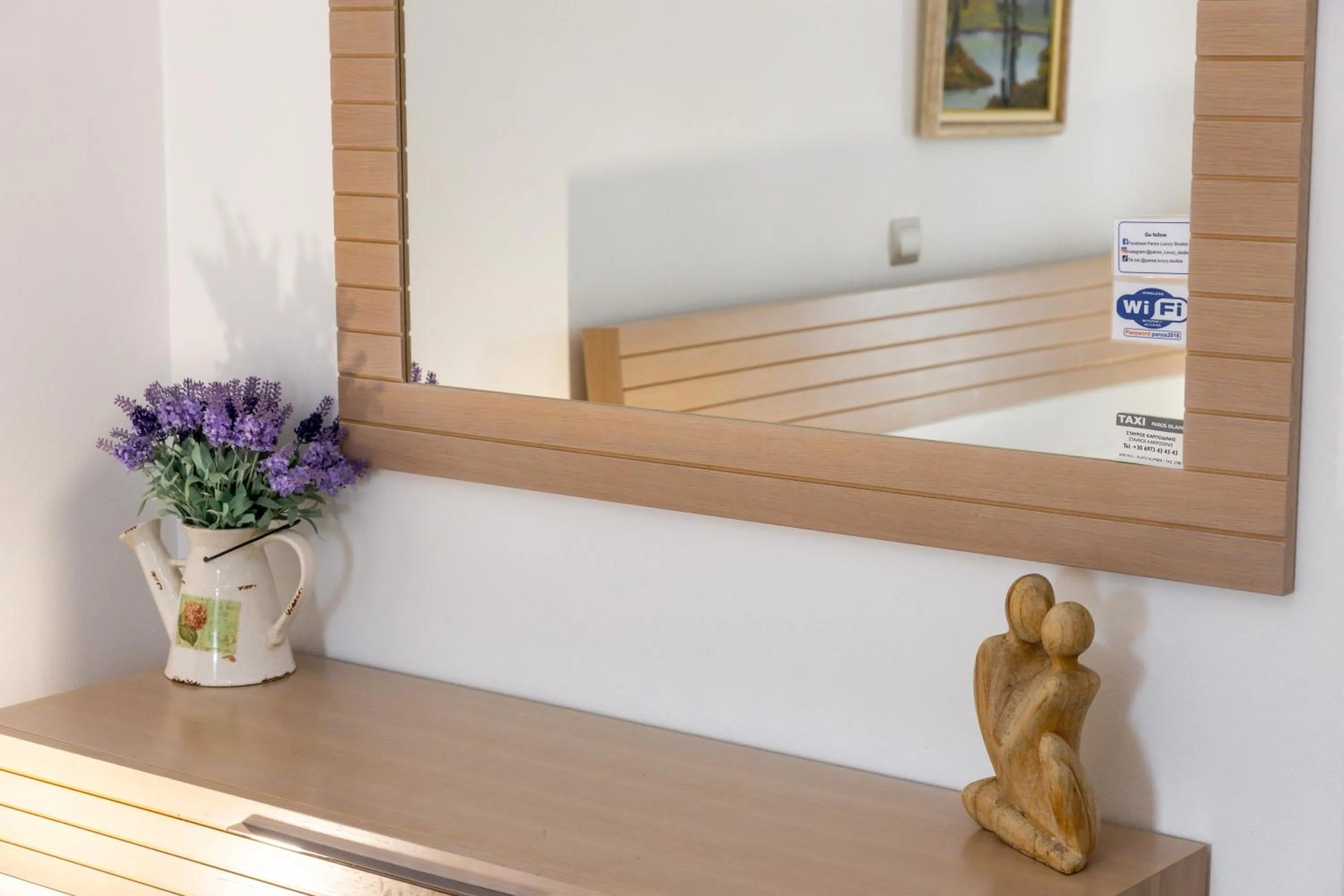 Decorative detail in Panos Luxury Studios