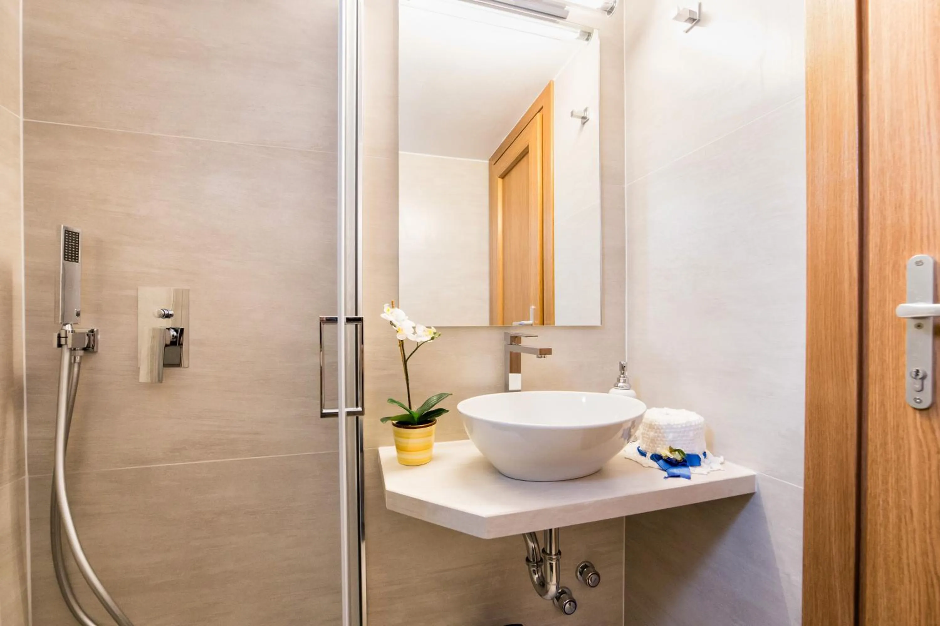 Bathroom in Panos Luxury Studios