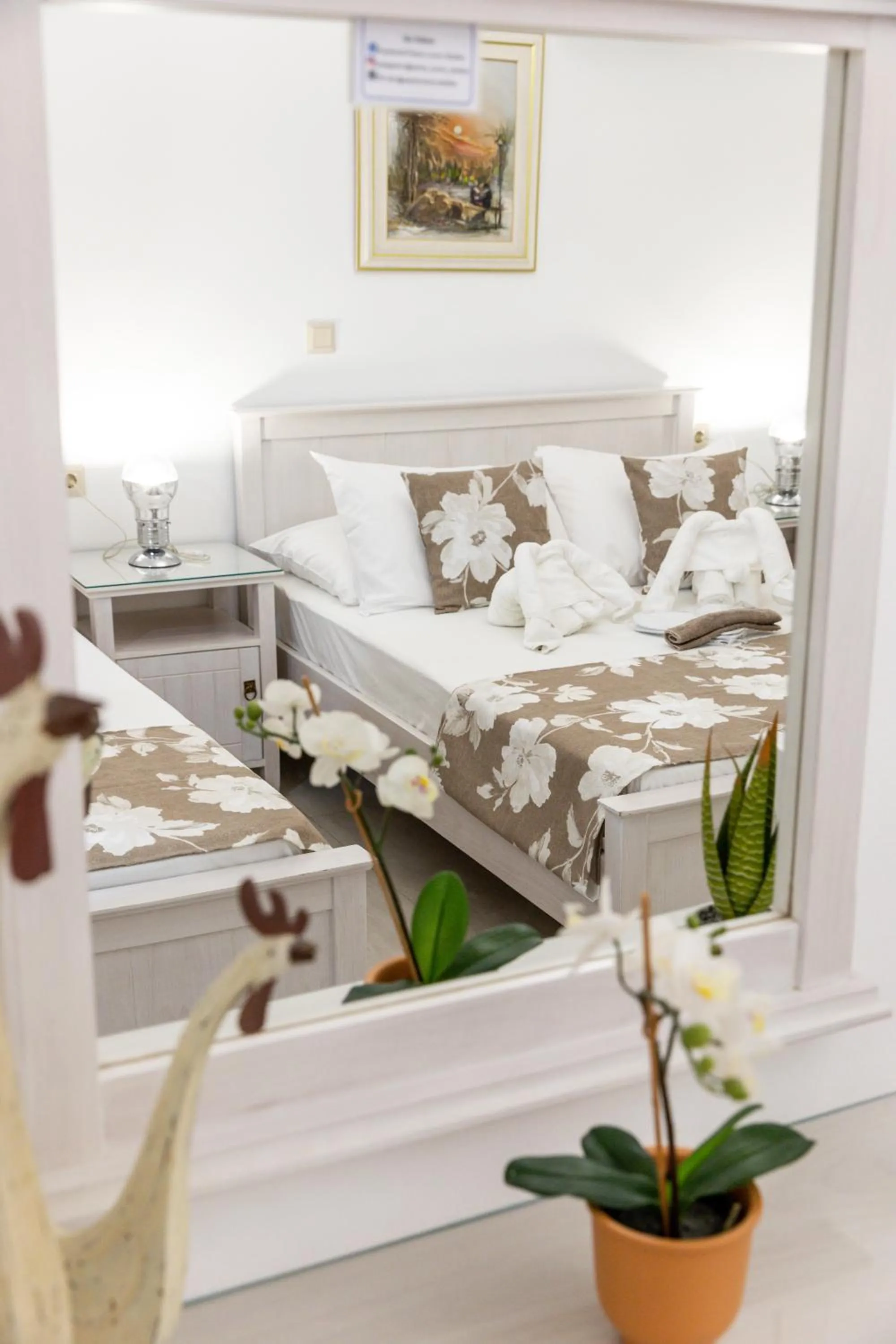 Photo of the whole room, Bed in Panos Luxury Studios