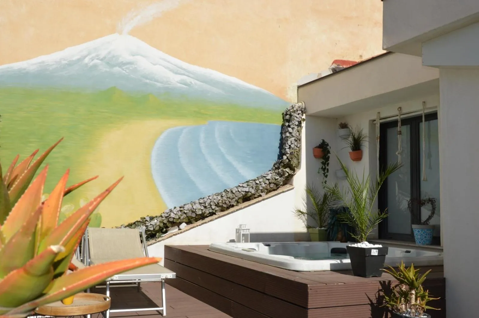 Hot Tub in b&b le 4 leggende