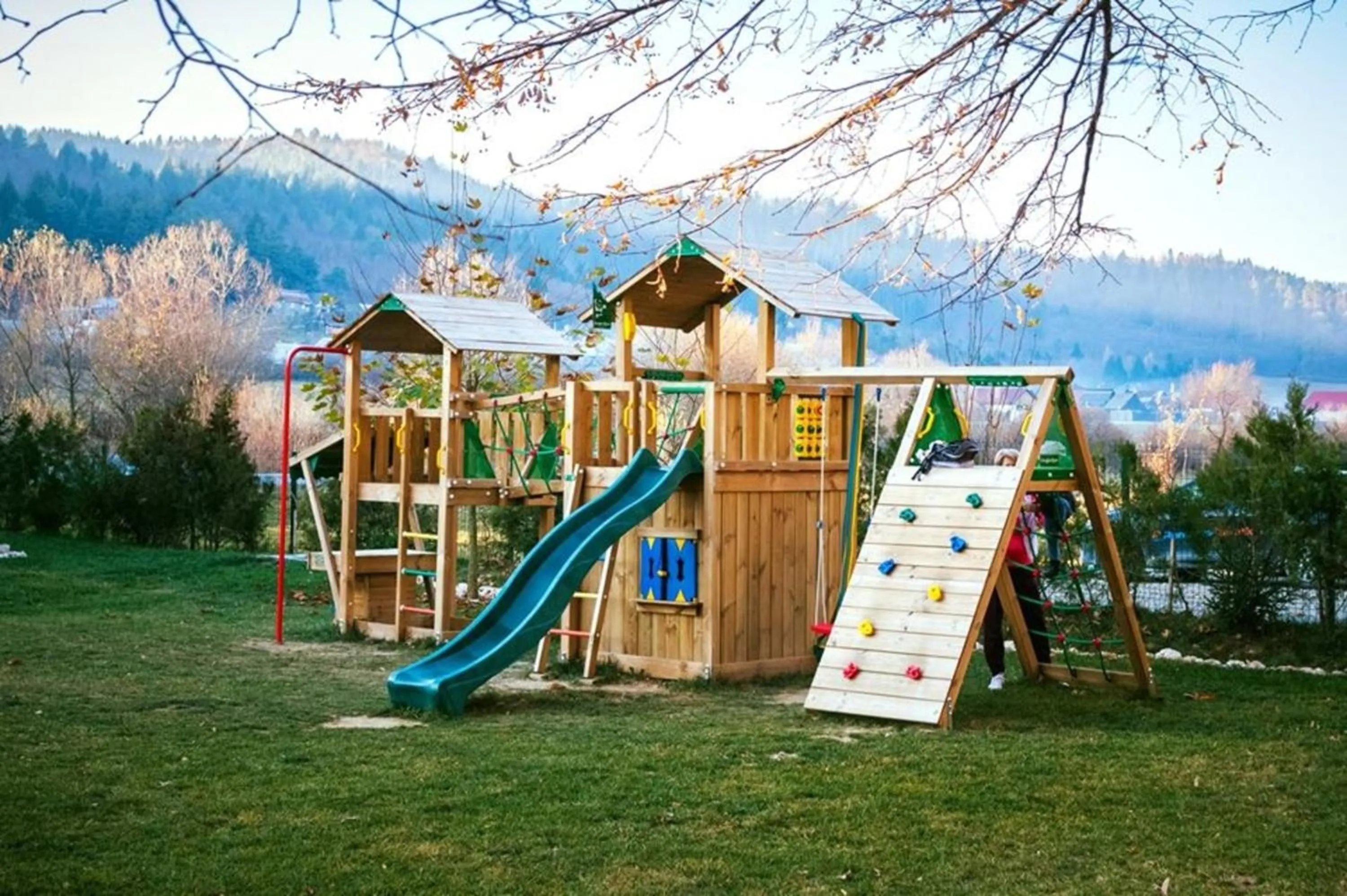 Children play ground in Wolkendorf Bio Hotel & Spa