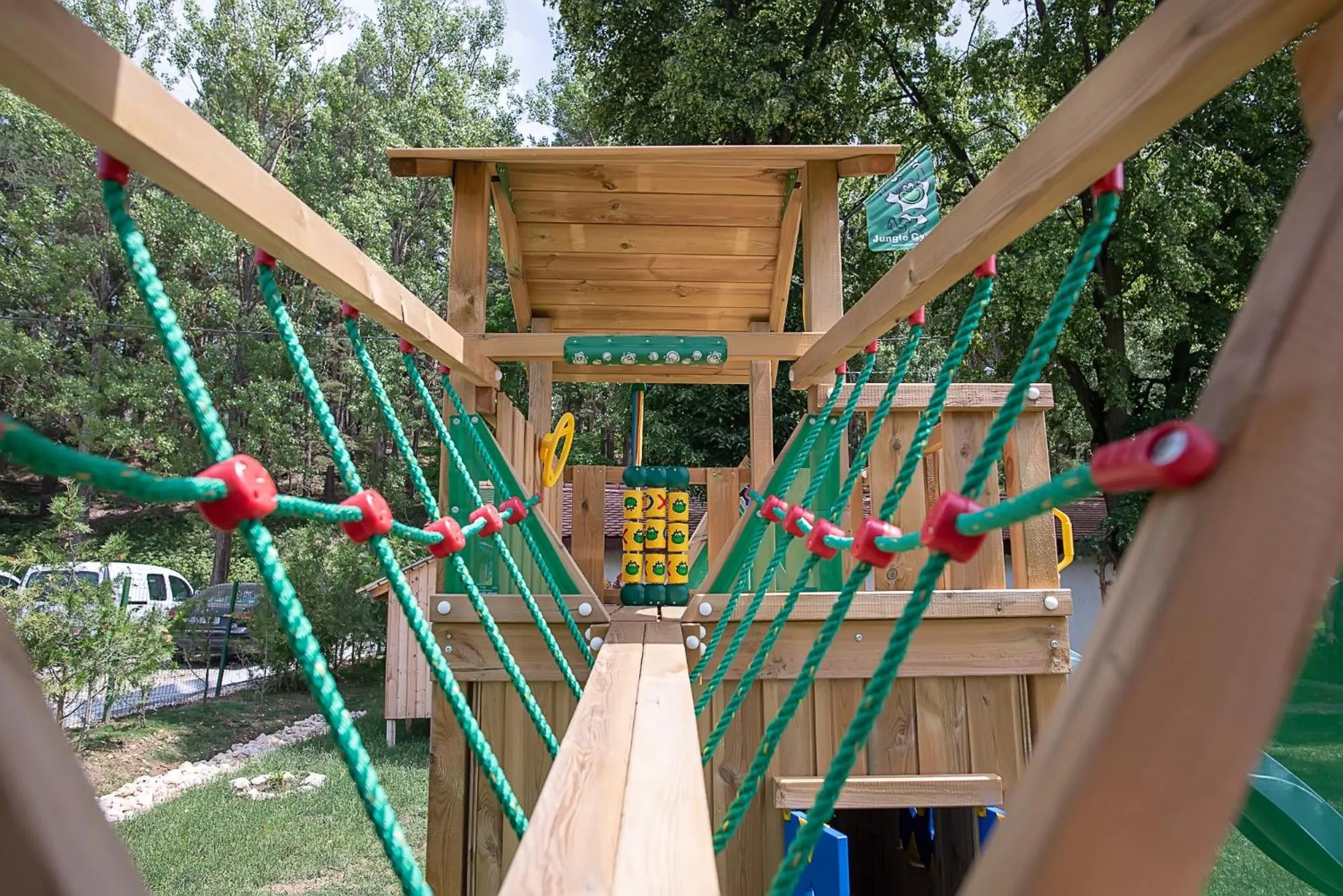 Children play ground in Wolkendorf Bio Hotel & Spa