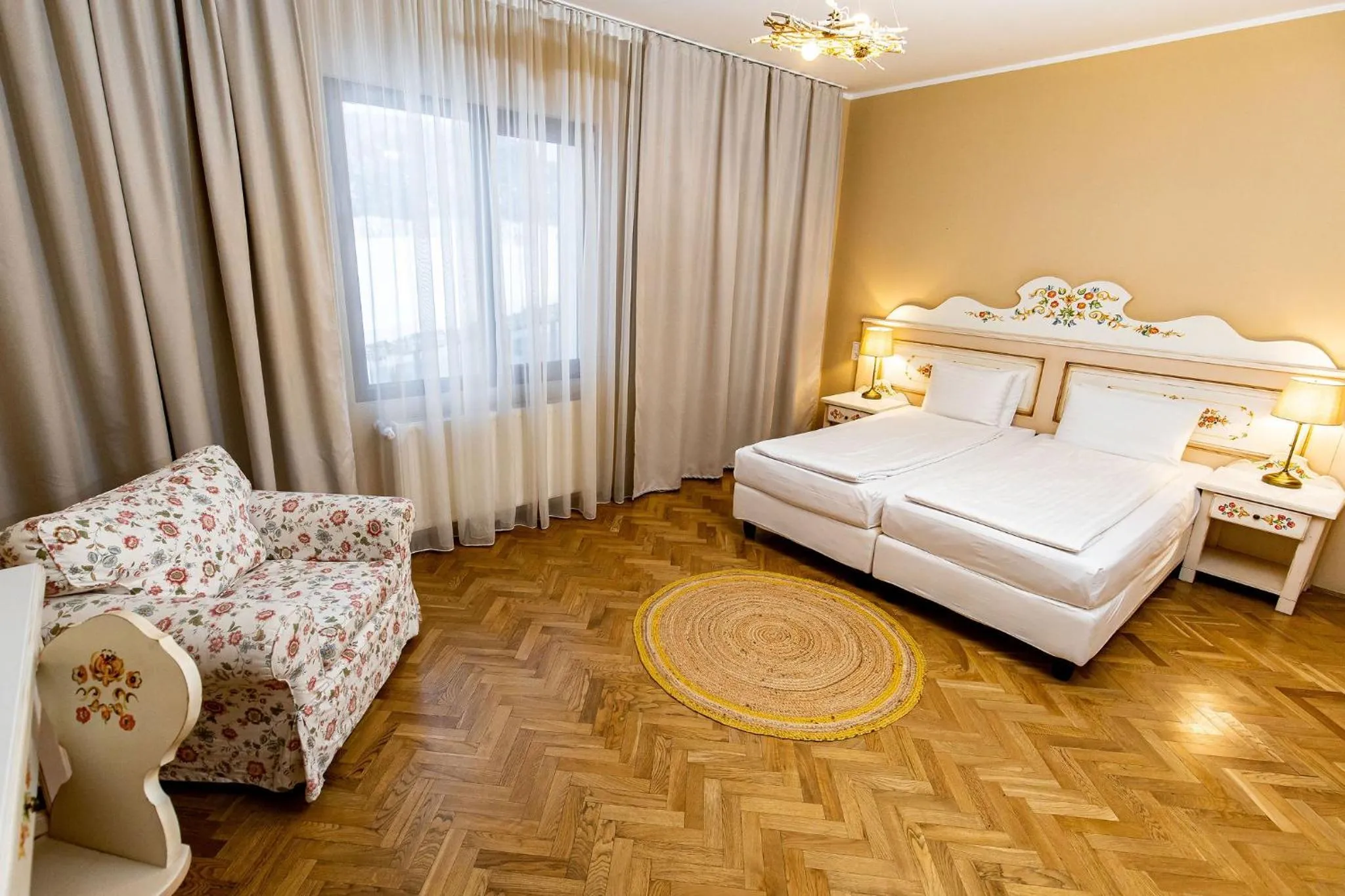 Bed in Wolkendorf Bio Hotel & Spa