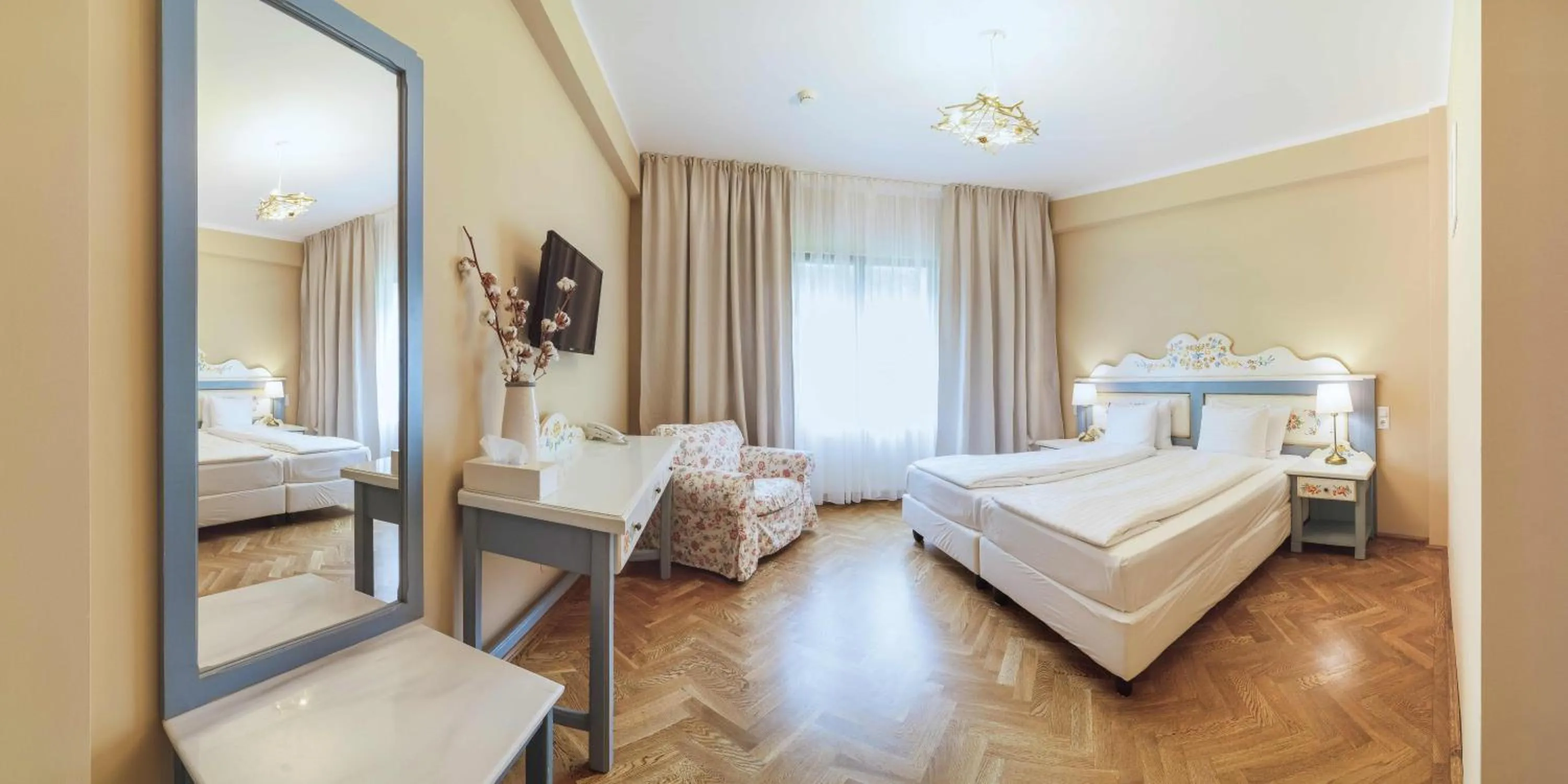 Bed in Wolkendorf Bio Hotel & Spa