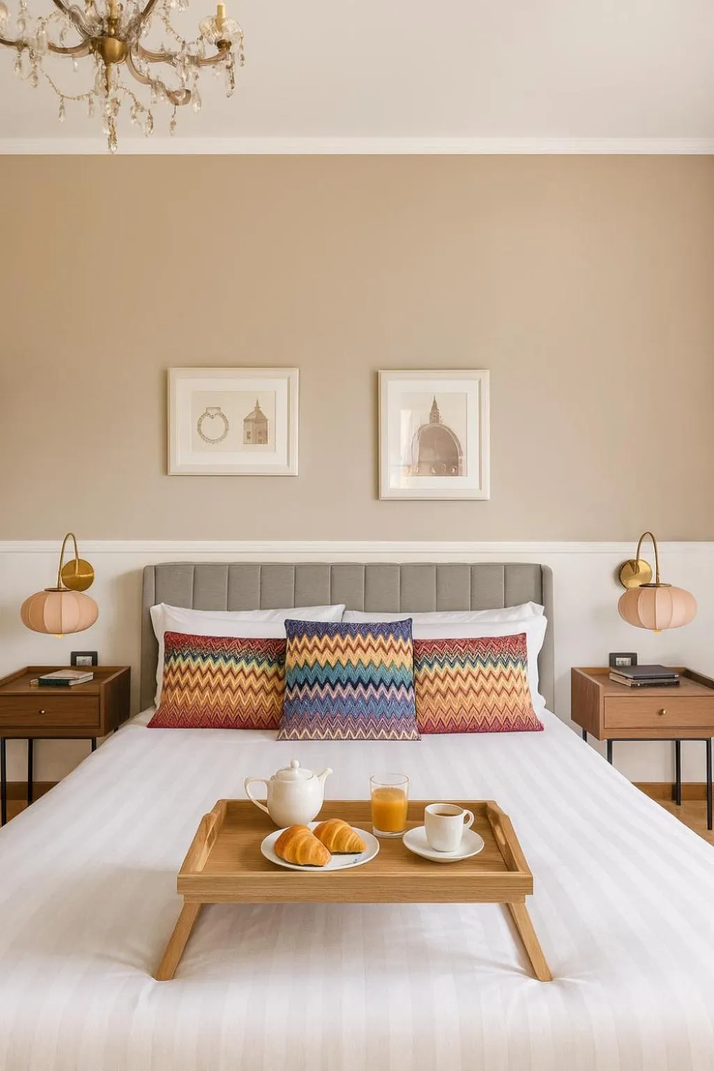 Breakfast, Bed in Villa Ettore