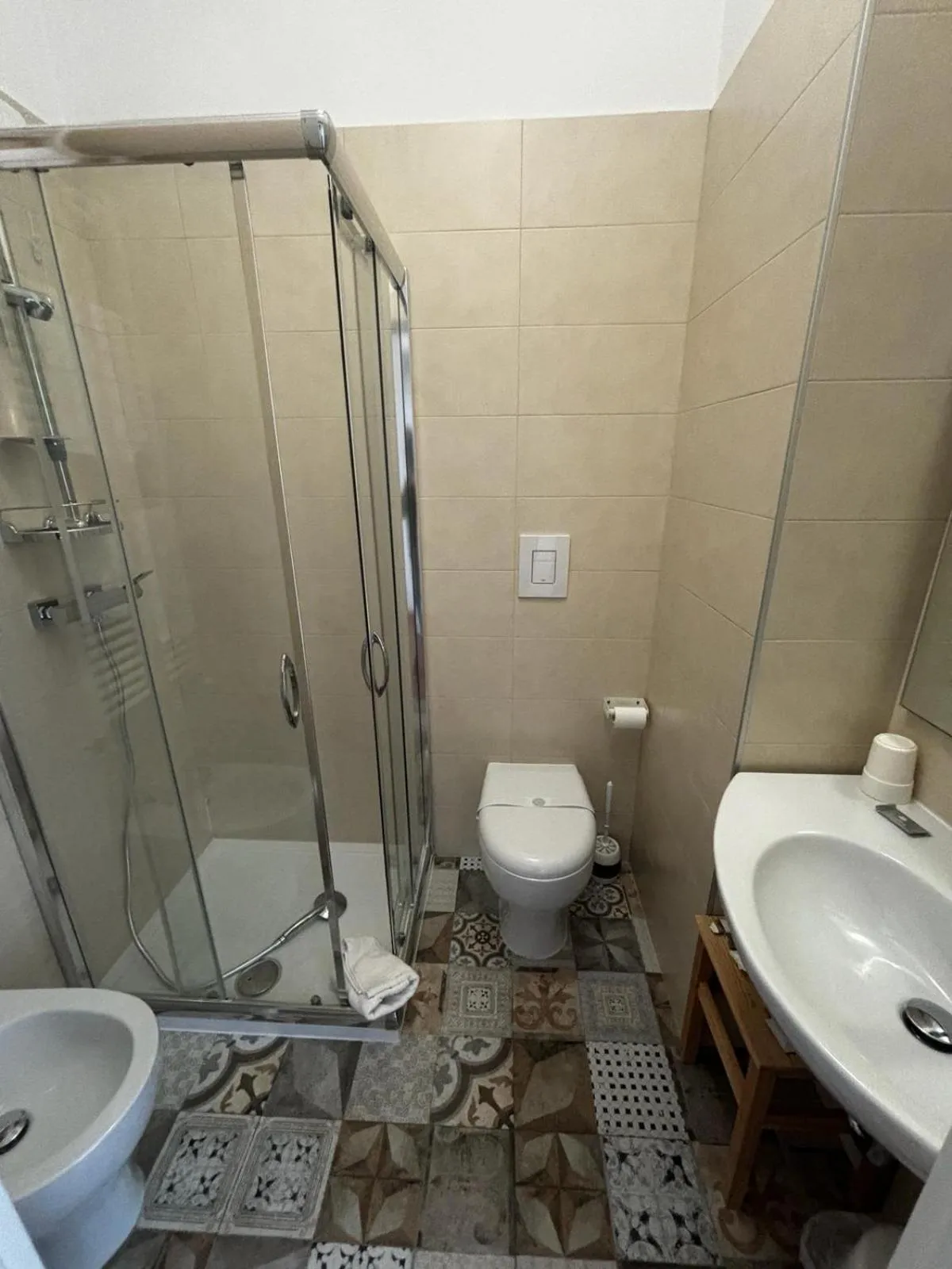 Shower in La Nuova Dimora B&B