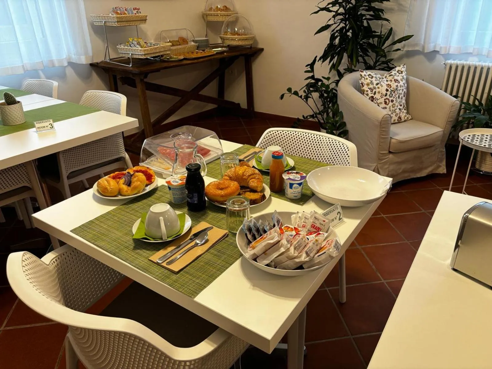 Food in La Nuova Dimora B&B